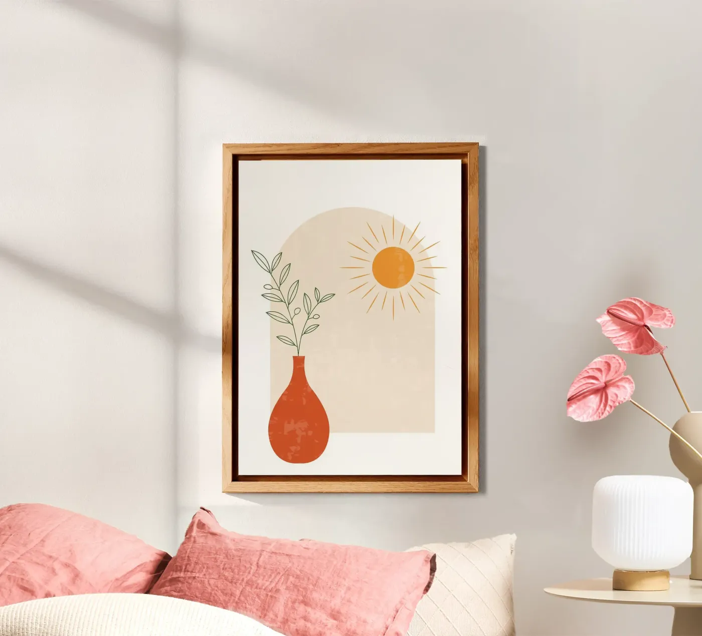 vaso pannello forex da Abstract Botanical Art