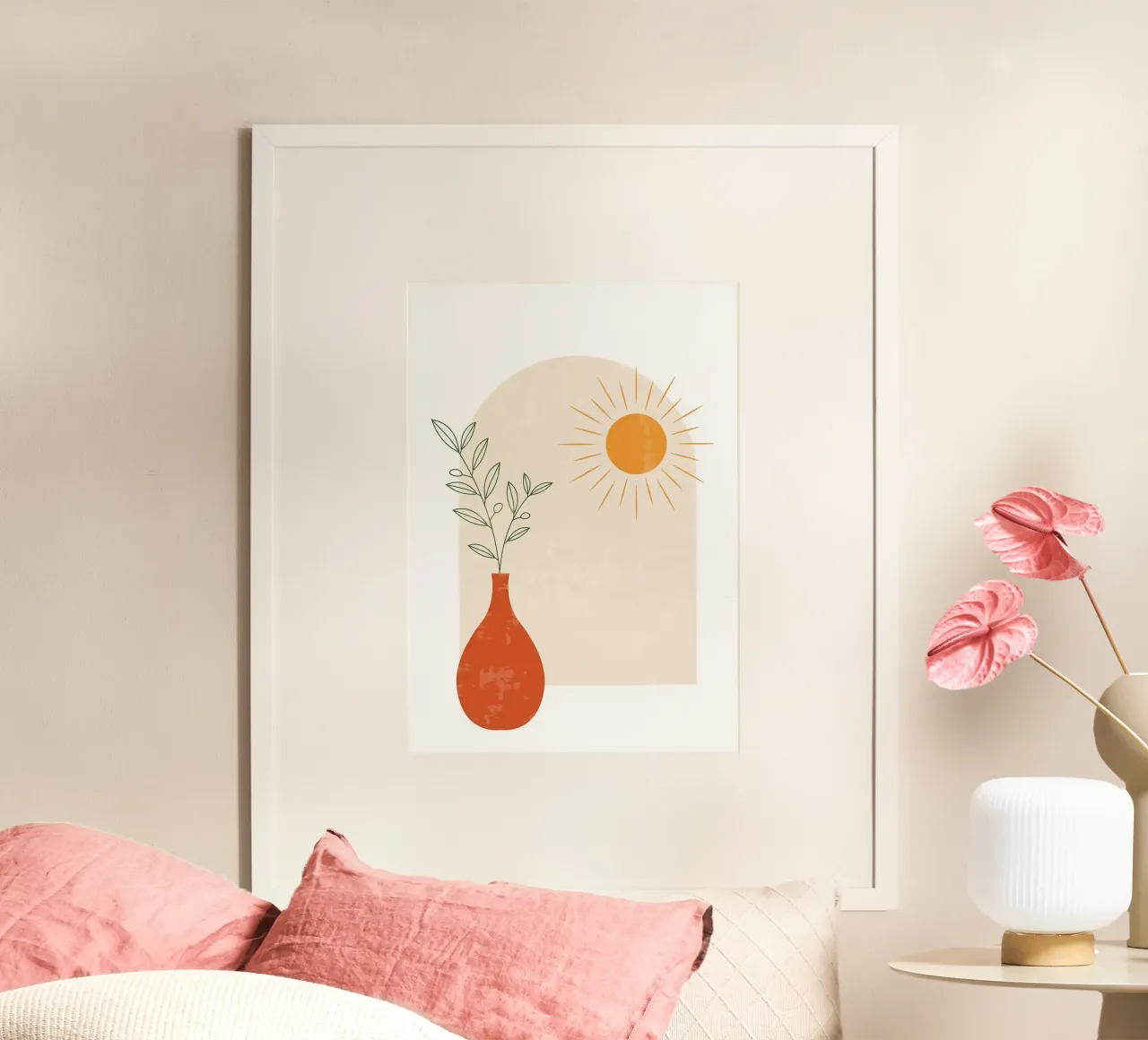 vaso poster da Abstract Botanical Art