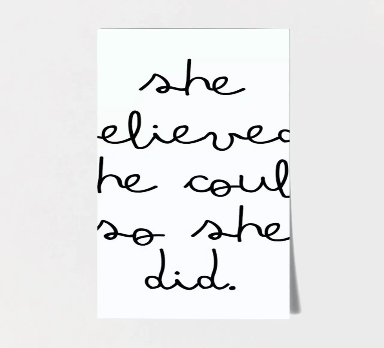 she planche autocollant de Mottos by Sinan Saydik