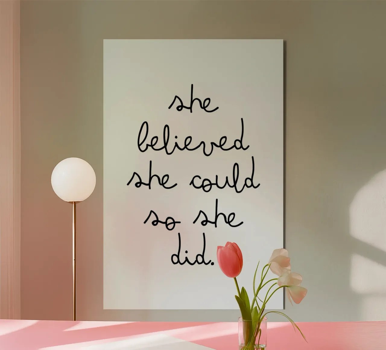 she alu-dibond by Mottos by Sinan Saydik