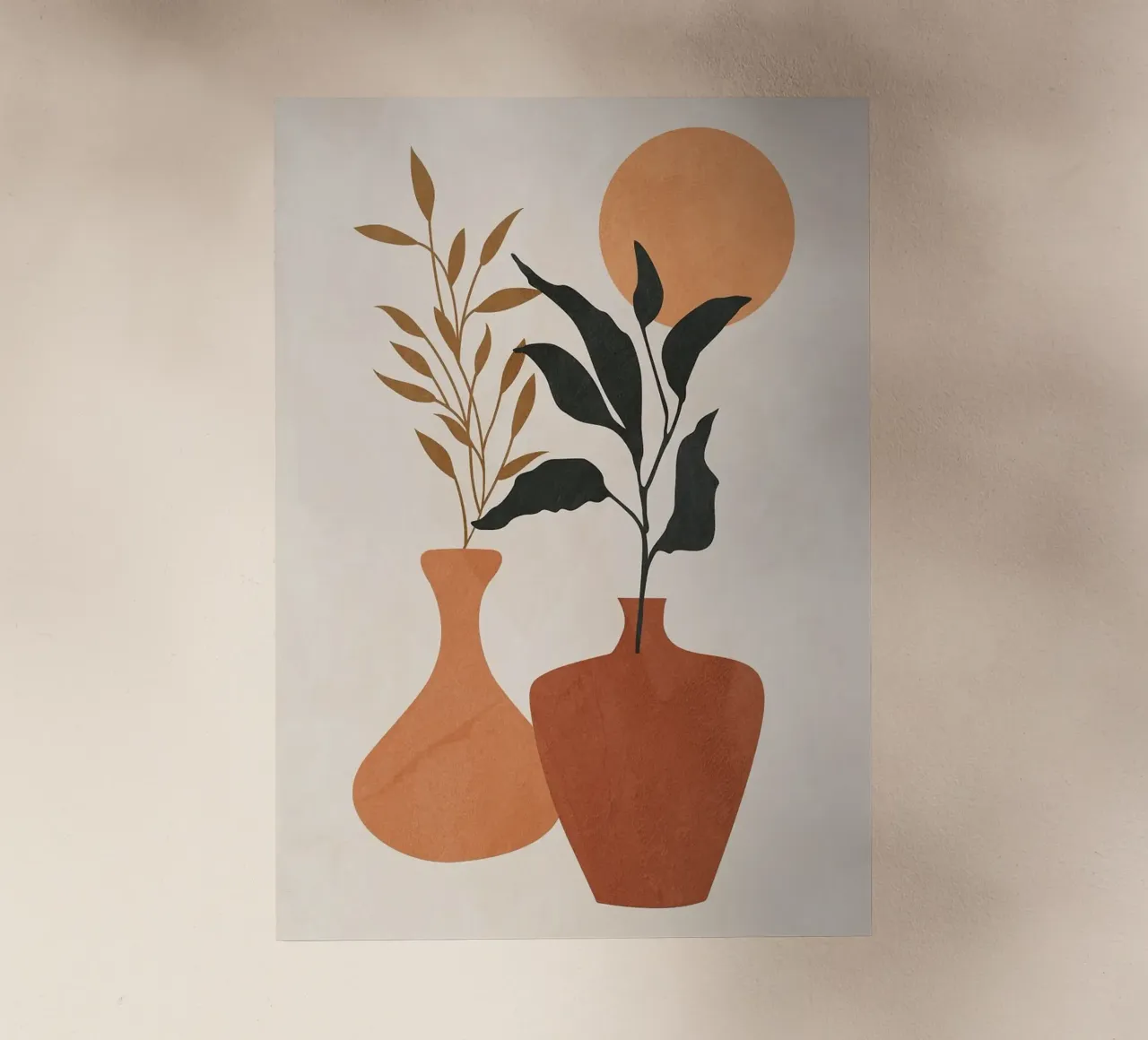 vaso pellicola backlit da Abstract Botanical Art