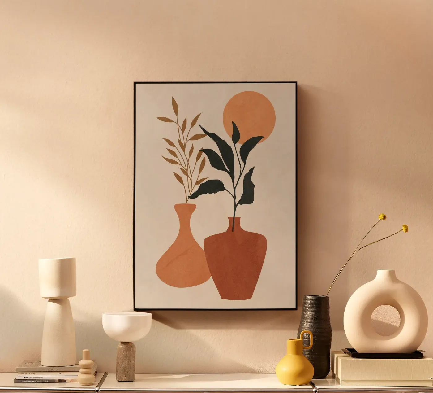 vase pannello forex da Abstract Botanical Art