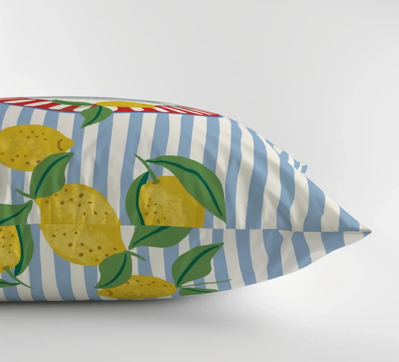 Sardines & Lemons – Mediterranean vibes cuscino da Vivdesign