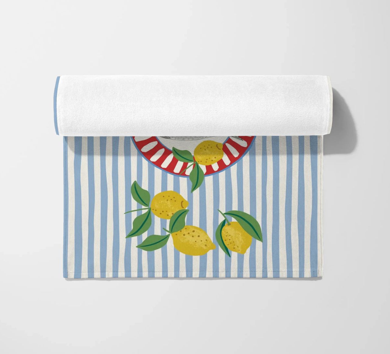 Sardines & Lemons – Mediterranean vibes telo mare da Vivdesign