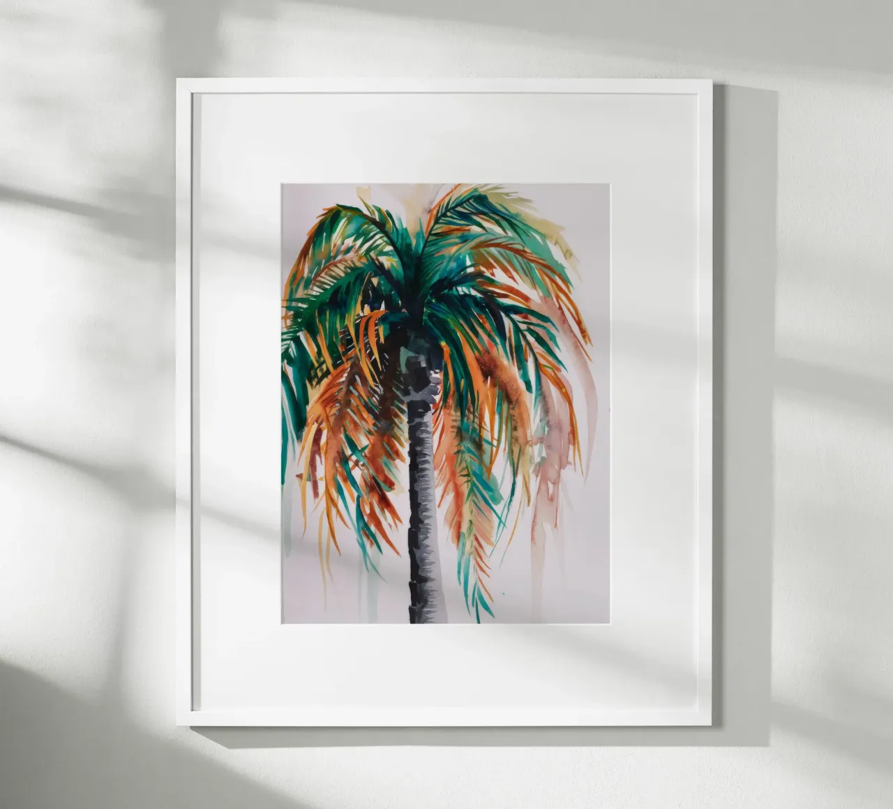 Vivid Palm Majesty hahnemühle by Verve Pigments