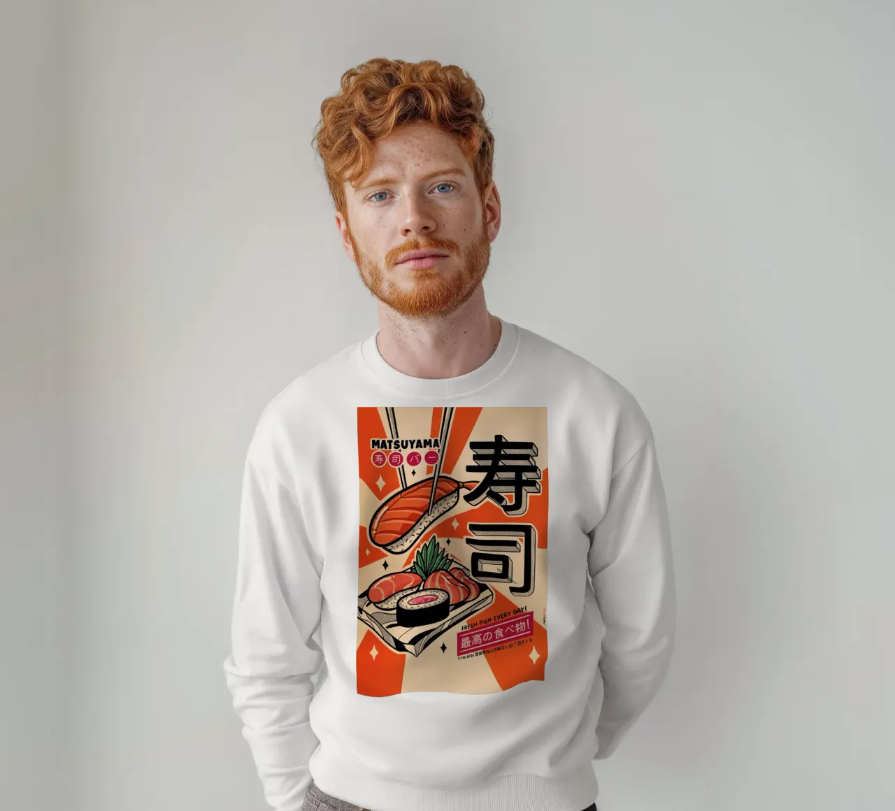 Sushi Every Day felpa da Rafa Gomes