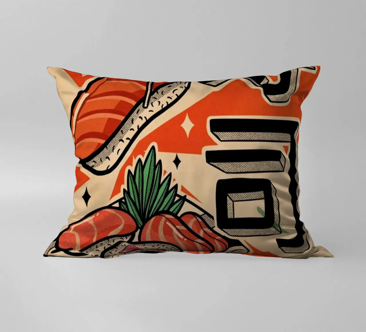 Sushi Every Day cuscino da Rafa Gomes