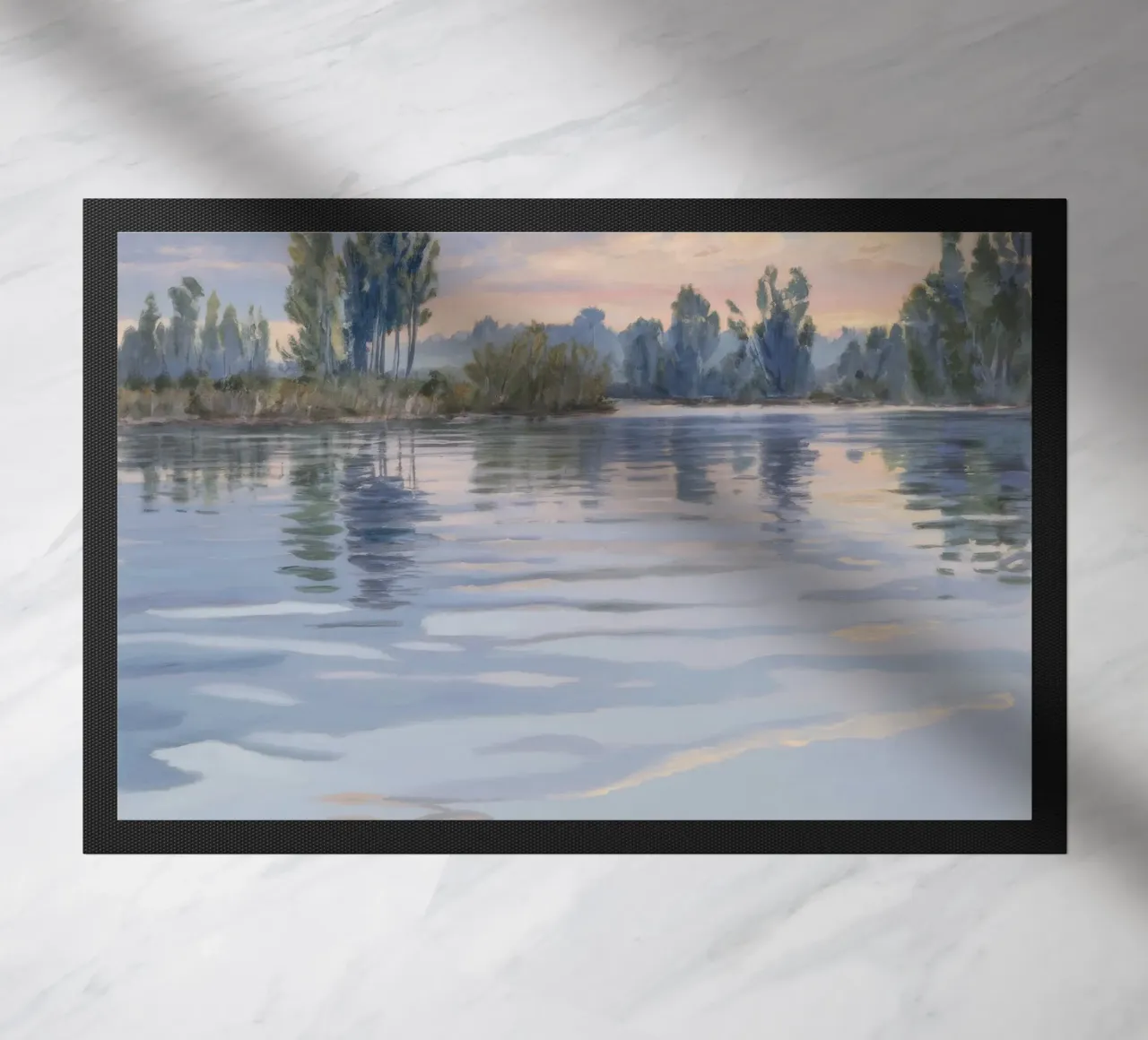 Fiume Crepuscolo Pace zerbino da Verve Pigments