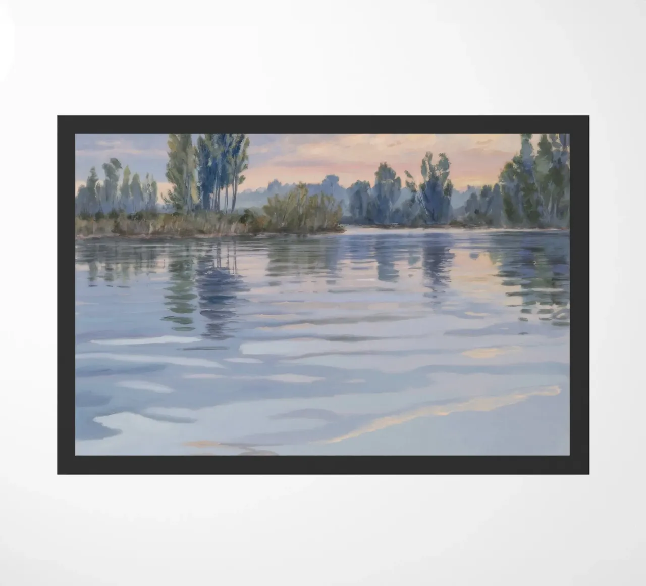 Fiume Crepuscolo Pace zerbino da Verve Pigments