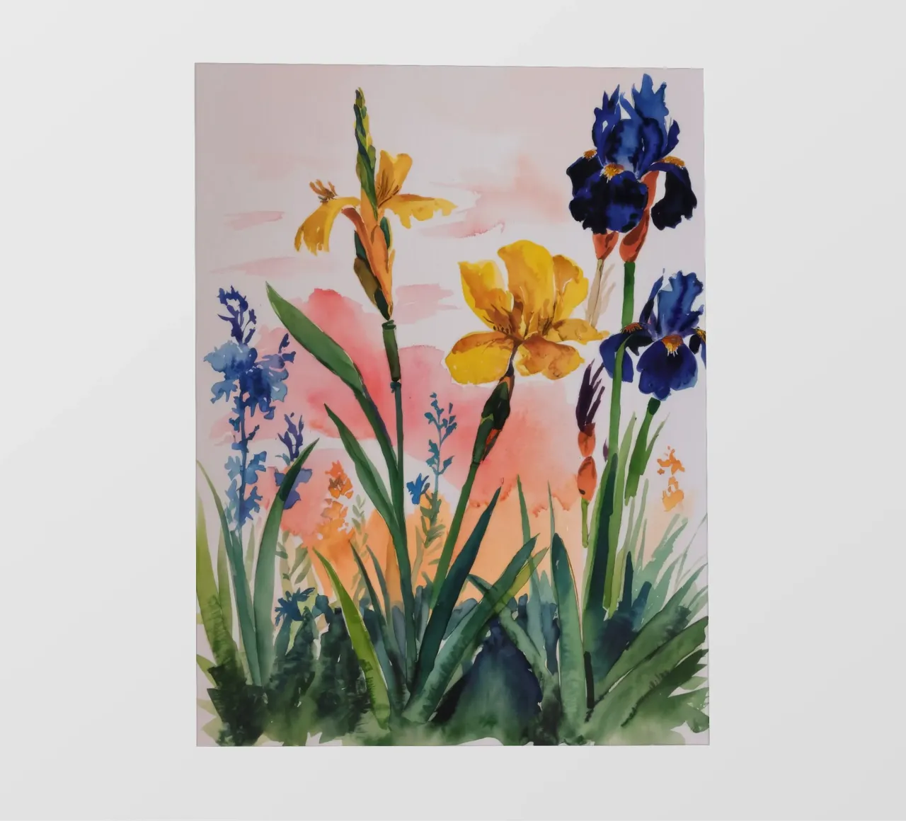 Radiant Floral Symphony photo wallpaper by Verve Pigments