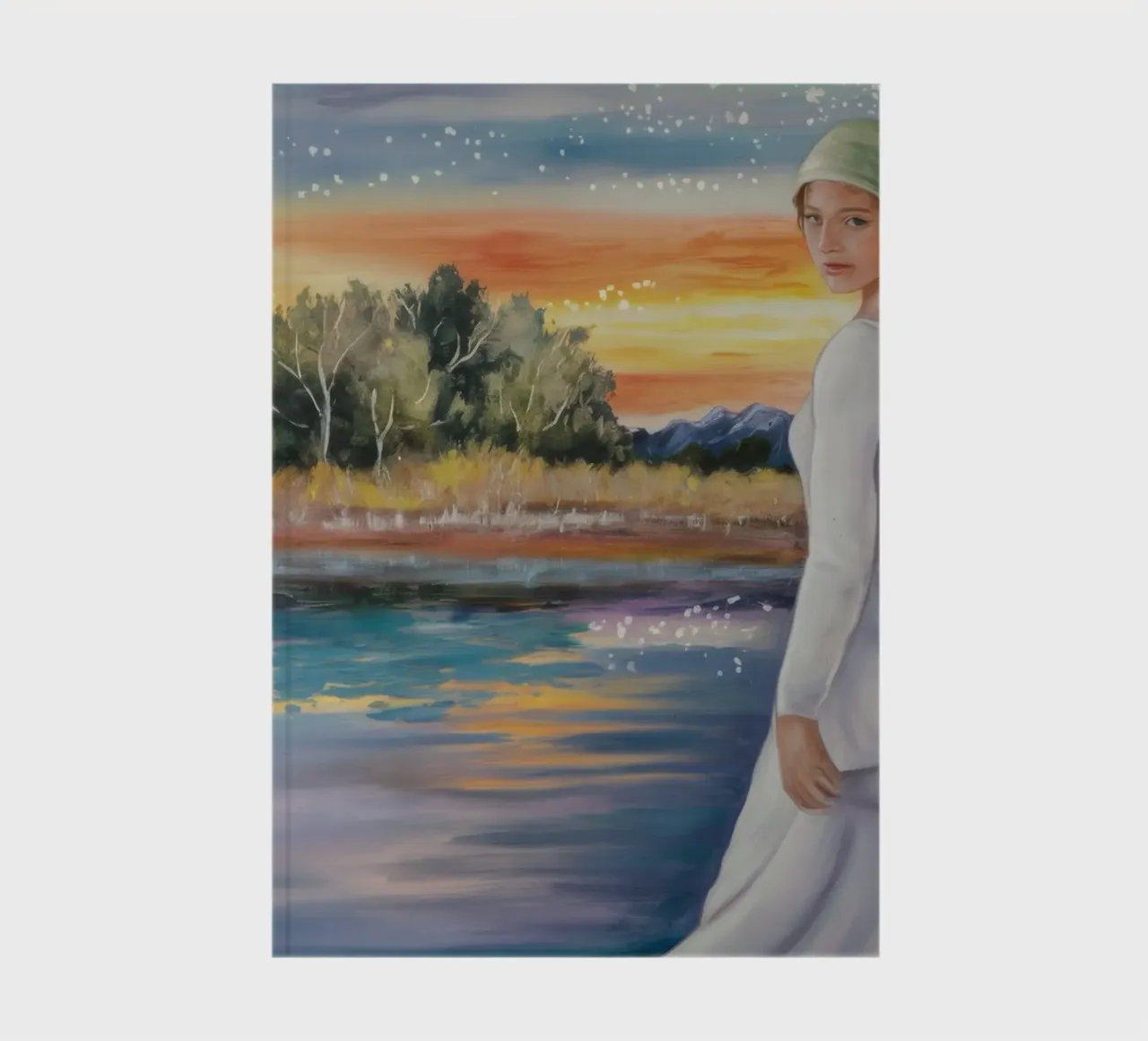 Sunset Stroll Reverie notebook by Verve Pigments