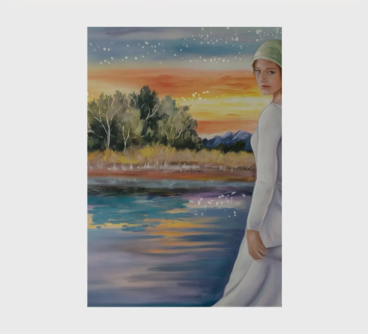 Sunset Stroll Reverie notebook by Verve Pigments