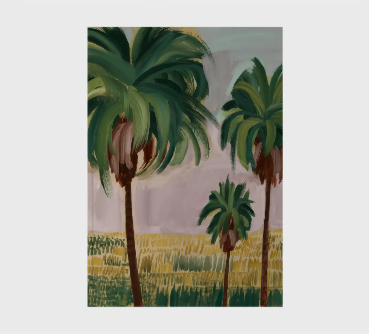 Oasi di palme tropicali diario da Verve Pigments
