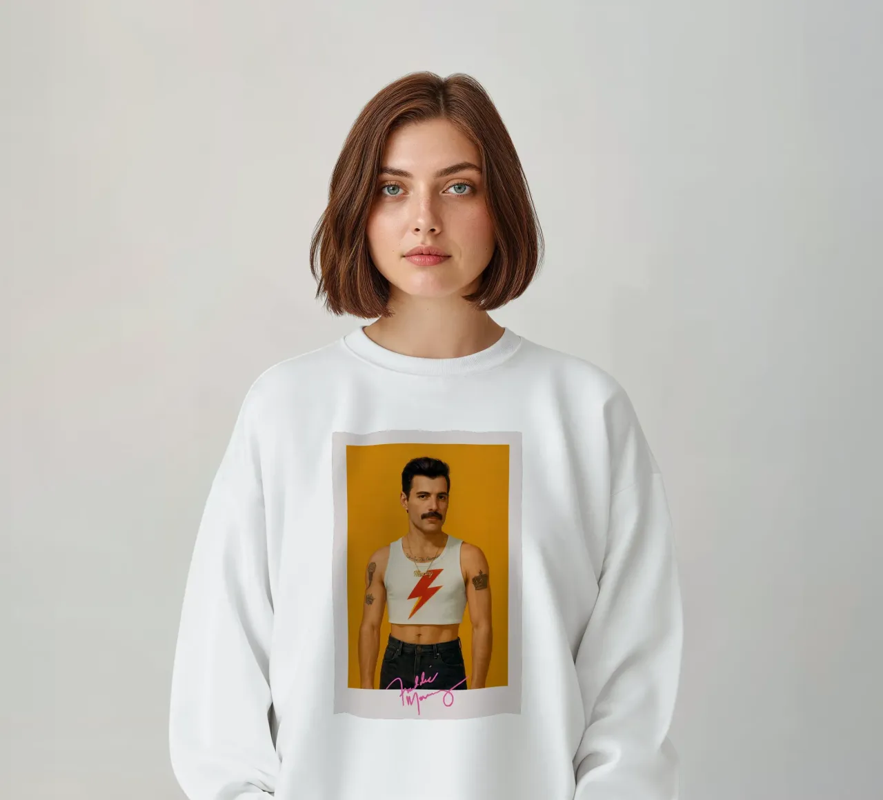 Freddie Mercury – Lightning Icon felpa da CNTRL
