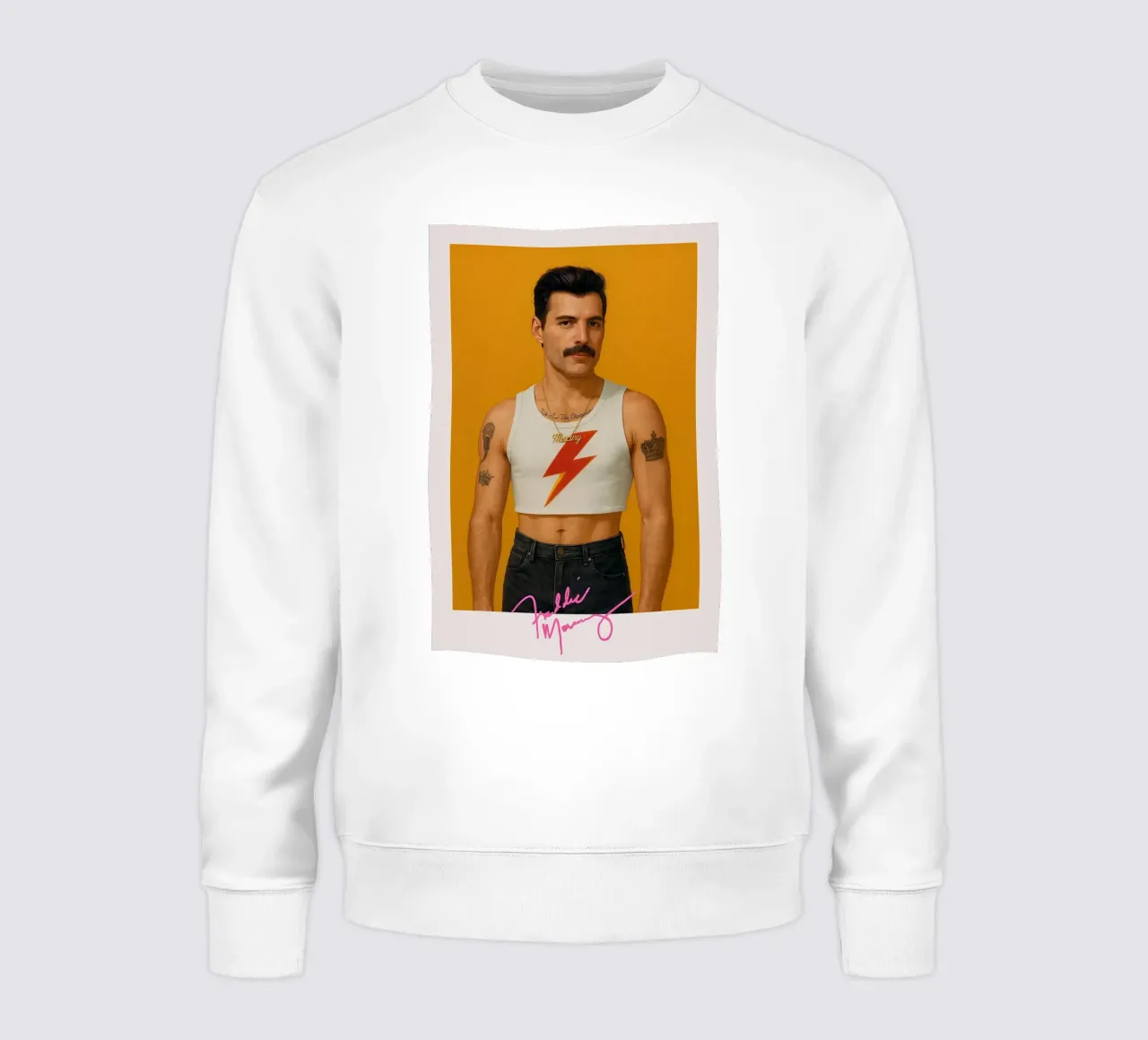 Freddie Mercury – Lightning Icon felpa da CNTRL