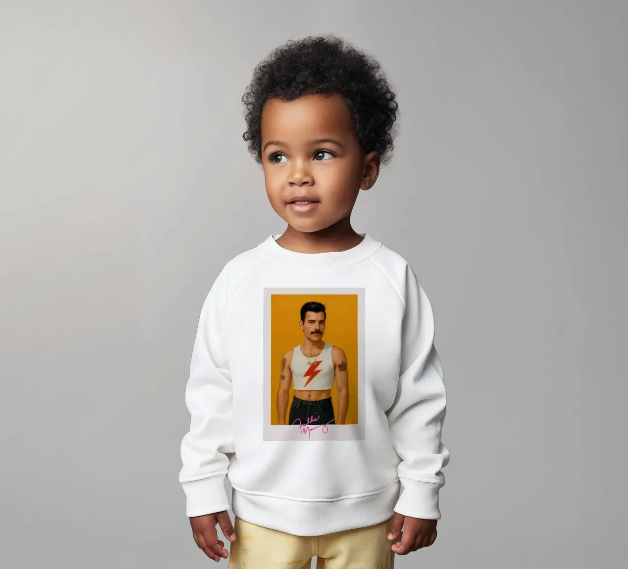 Freddie Mercury – Lightning Icon felpa neonato da CNTRL