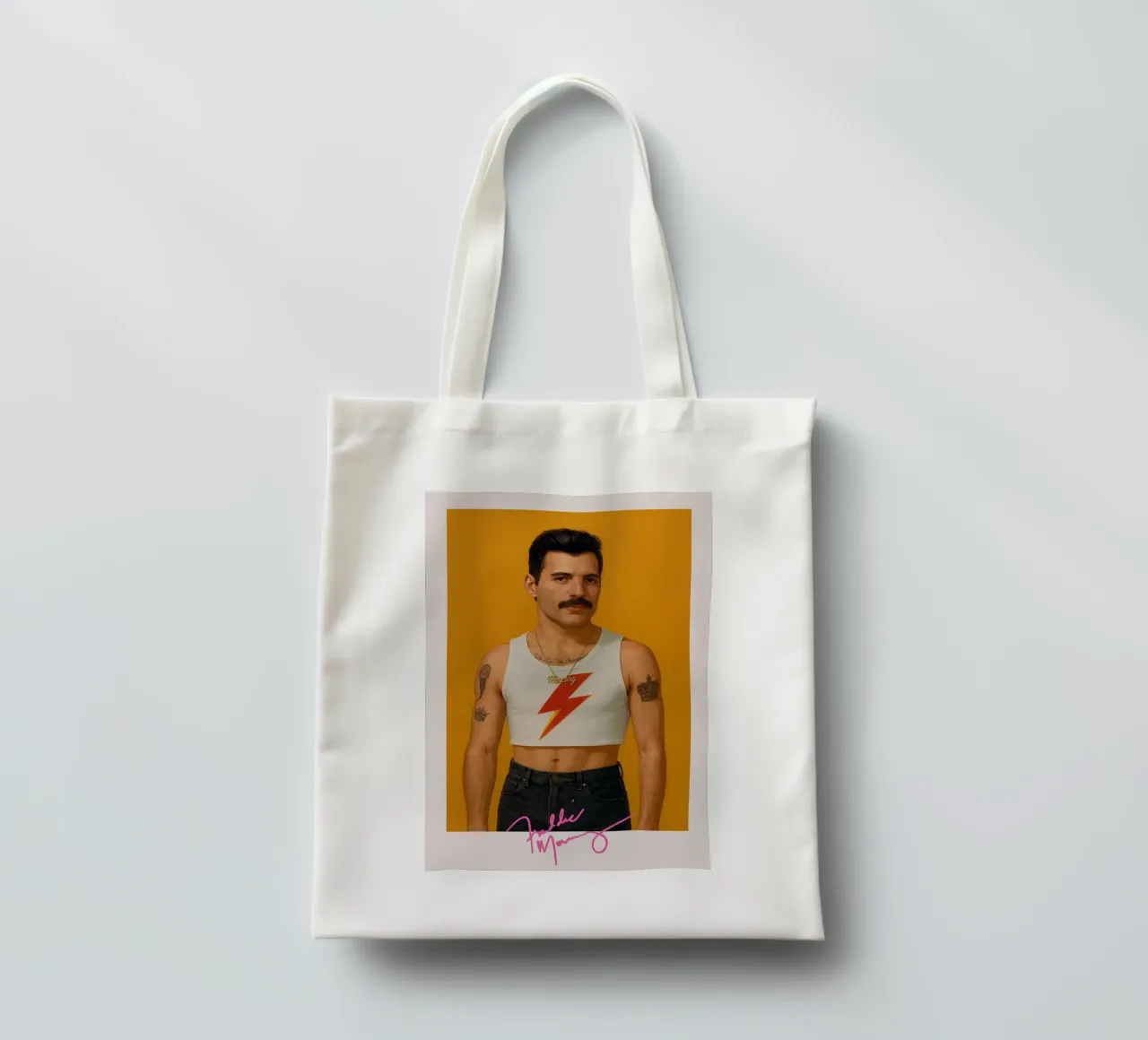 Freddie Mercury – Lightning Icon borsa in juta da CNTRL