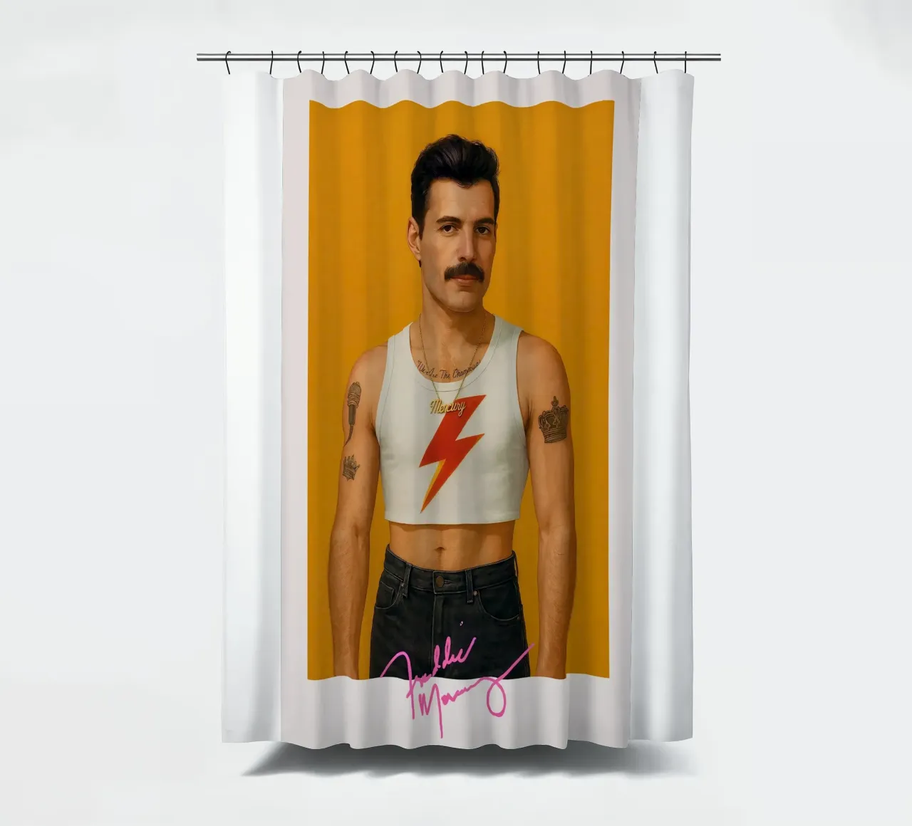 Freddie Mercury – Lightning Icon tenda da doccia da CNTRL
