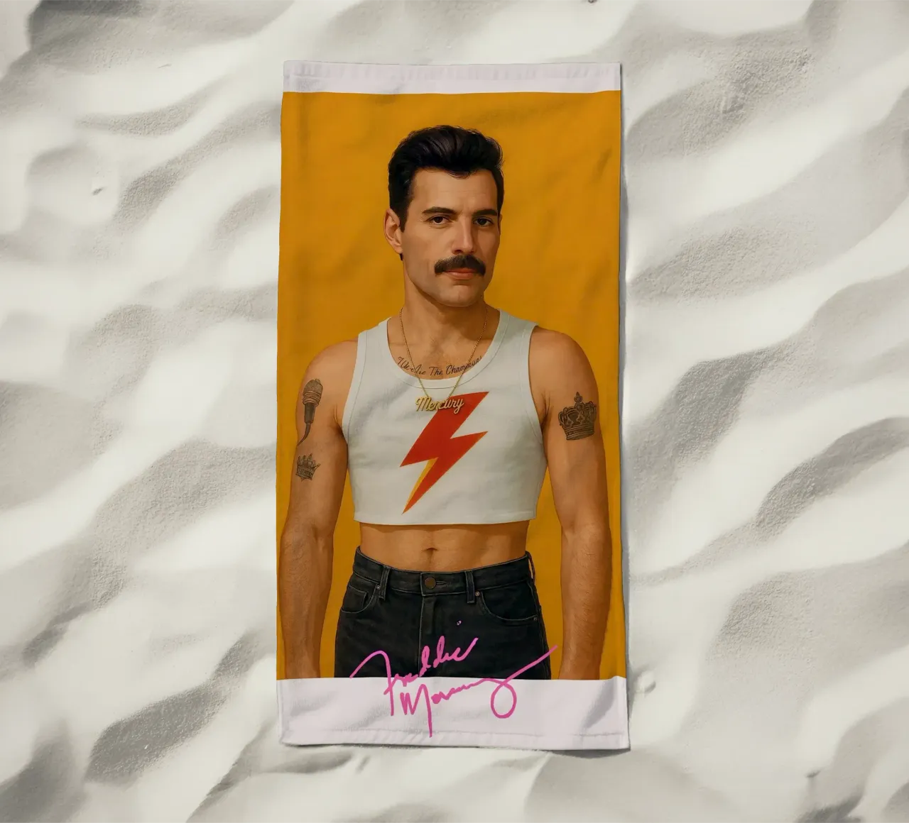 Freddie Mercury – Lightning Icon telo mare da CNTRL