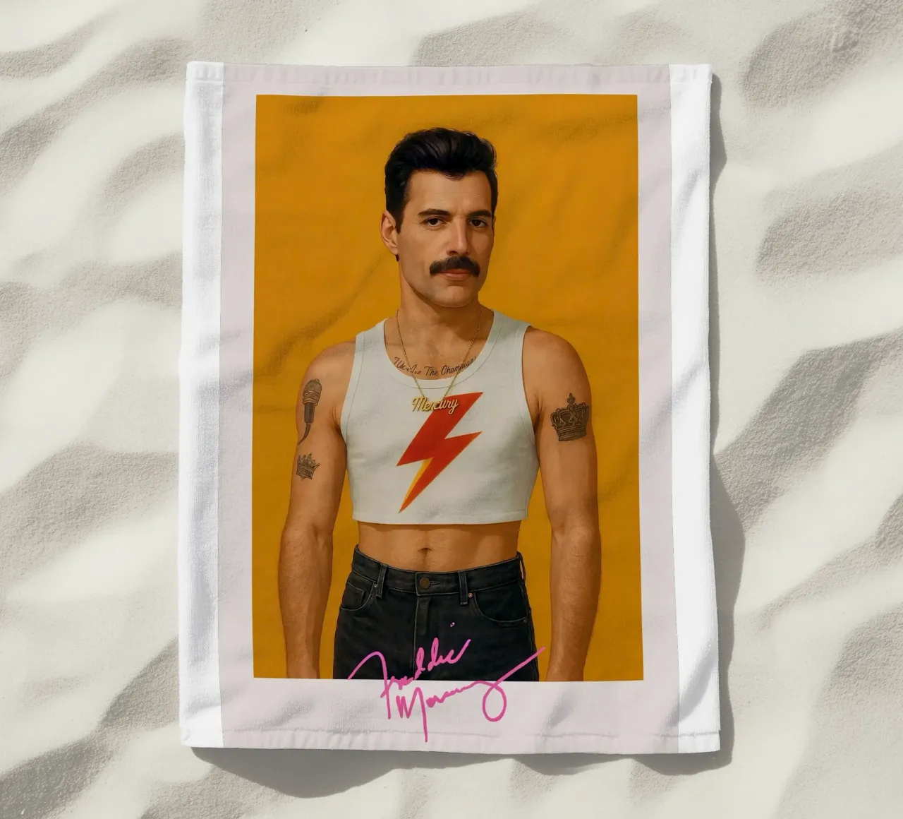 Freddie Mercury – Lightning Icon telo mare da CNTRL
