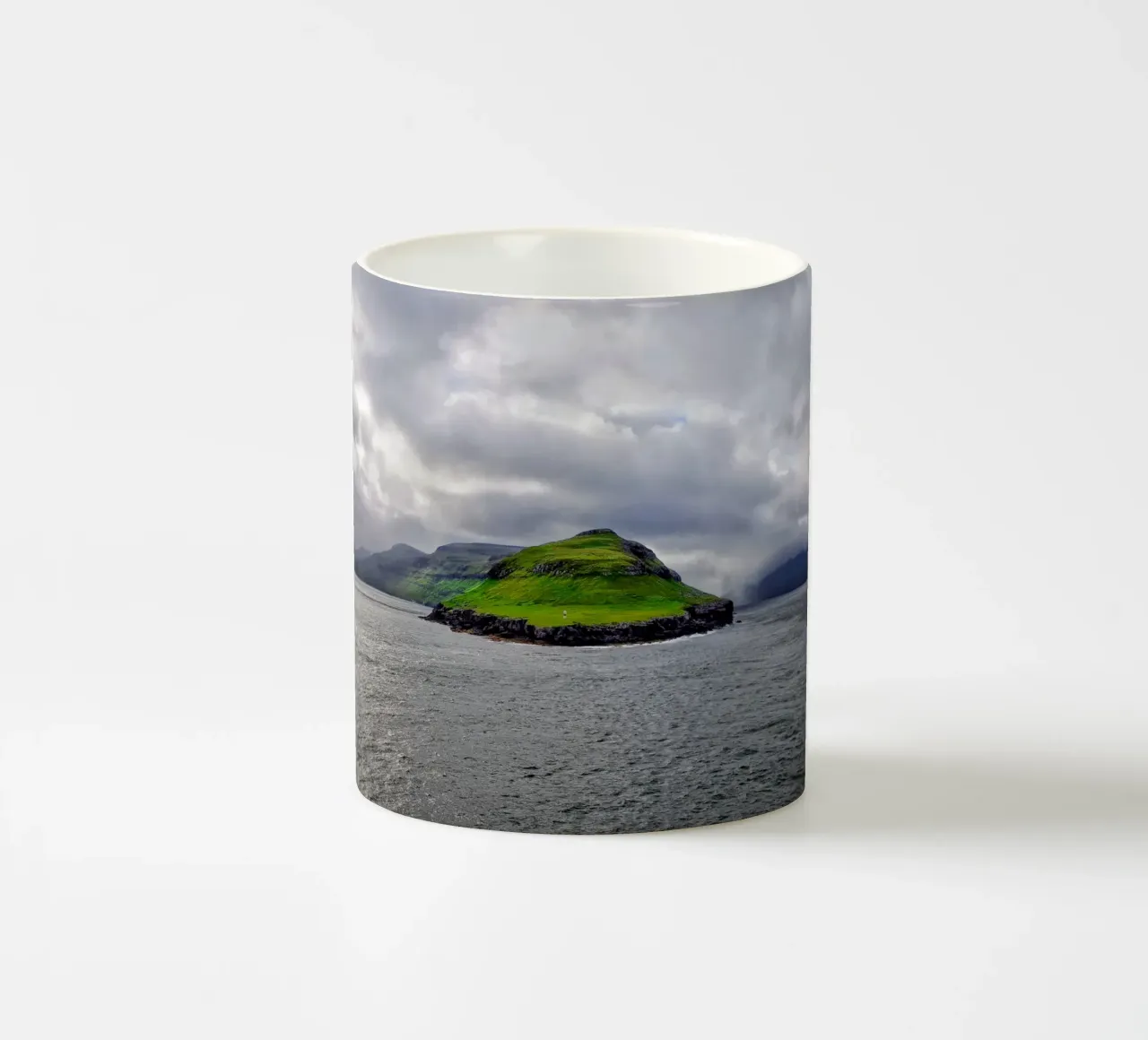 Faroes #05:  Lighthouse Serenity tazza in ceramica da zenitt