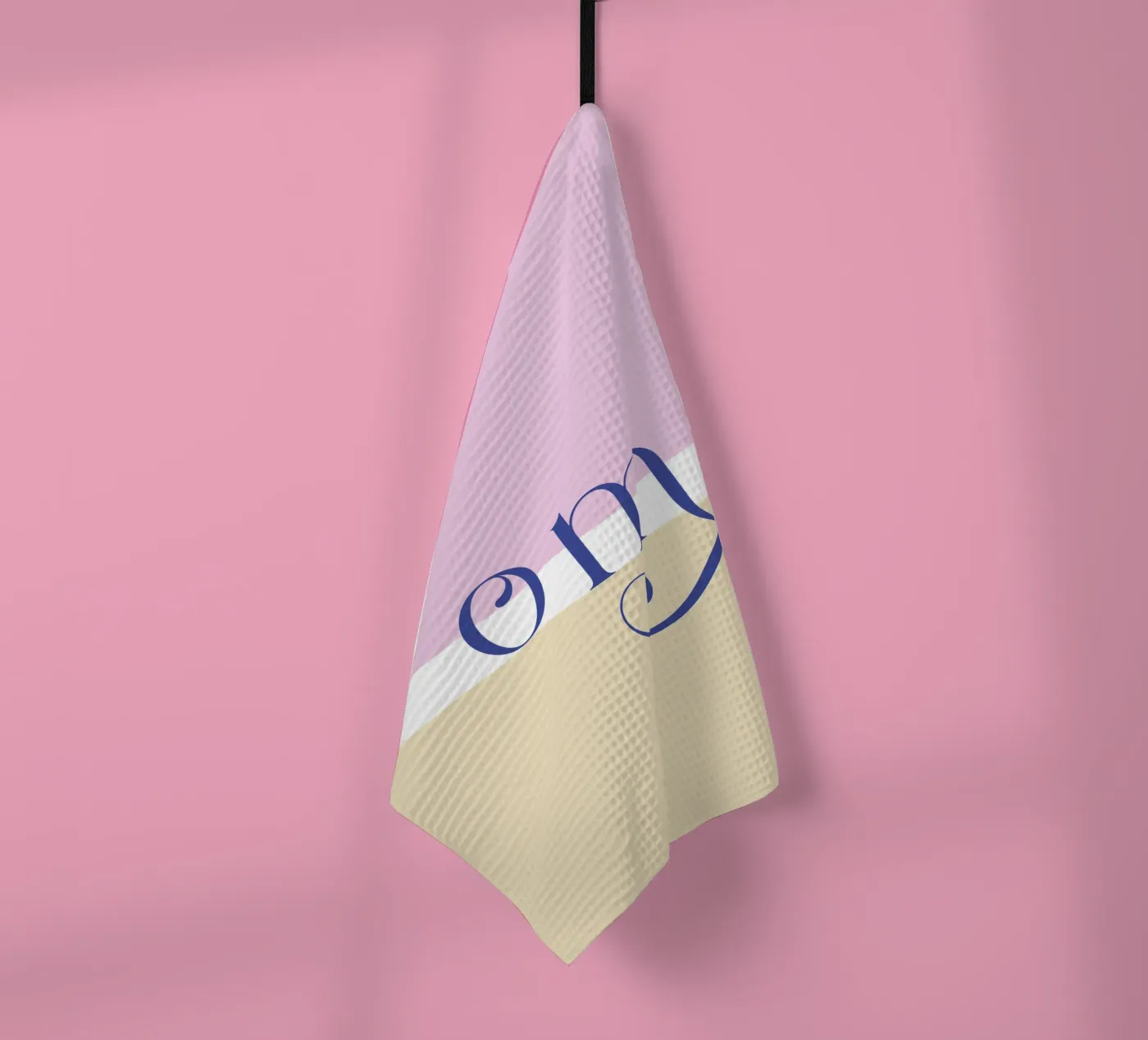 Om tea towel by mymia