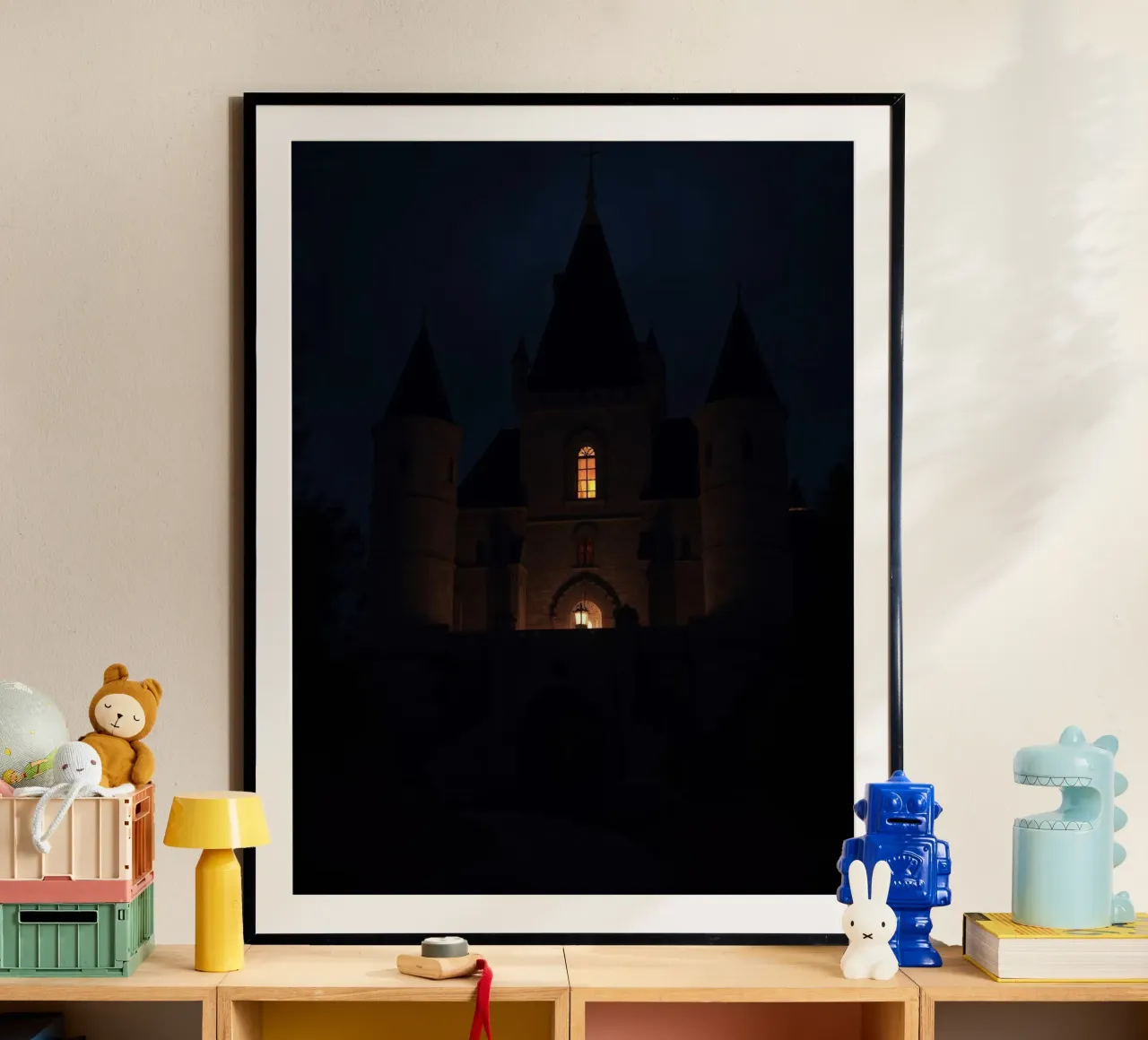Dim lit Castle photography poster da heaventrain