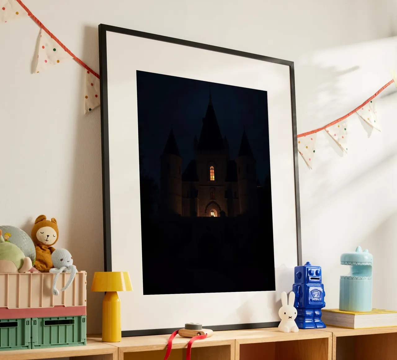 Dim lit Castle photography poster da heaventrain