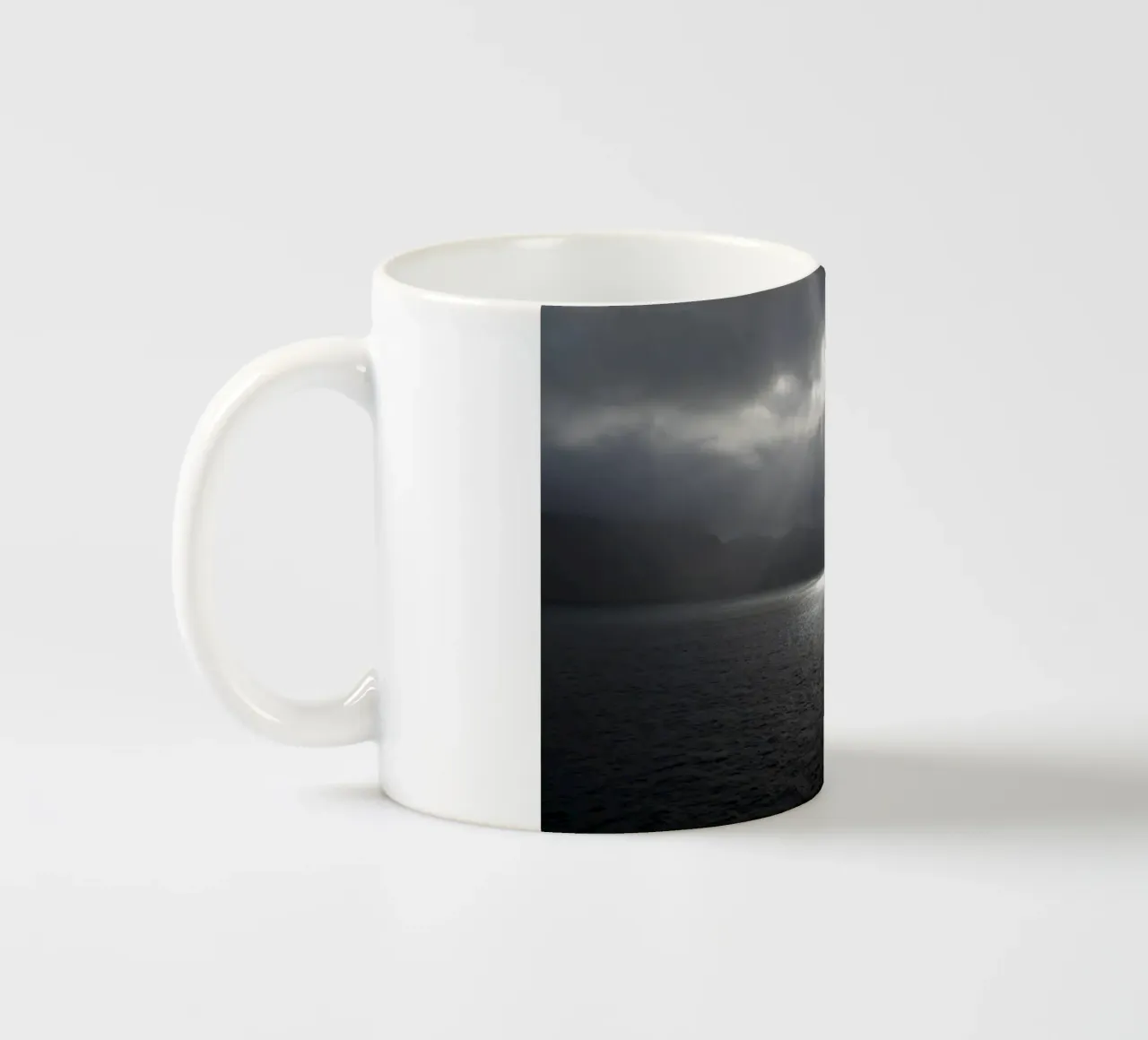 Faroes #06: Nocturnal Tempest tazza in ceramica da zenitt