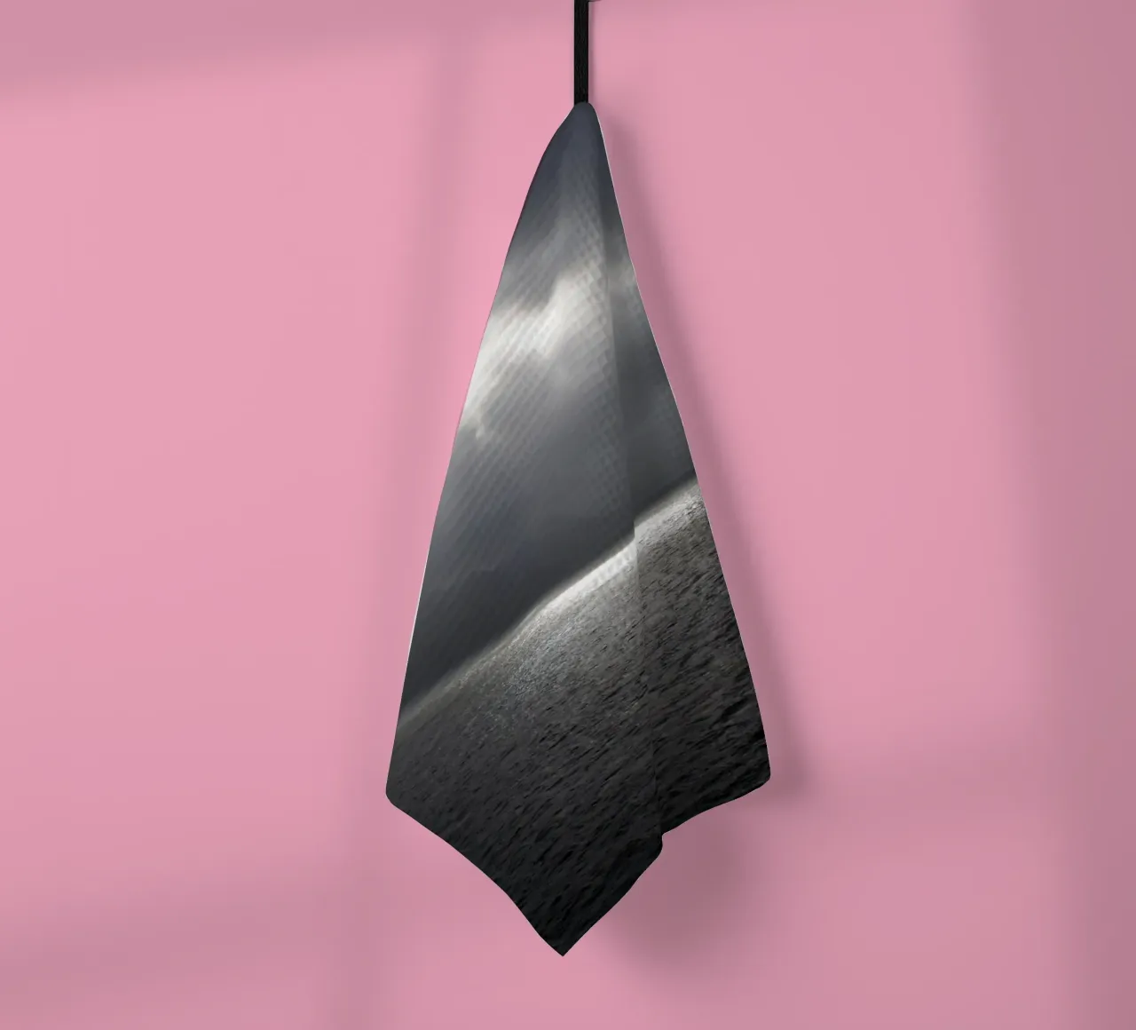 Faroes #06: Nocturnal Tempest tea towel by zenitt