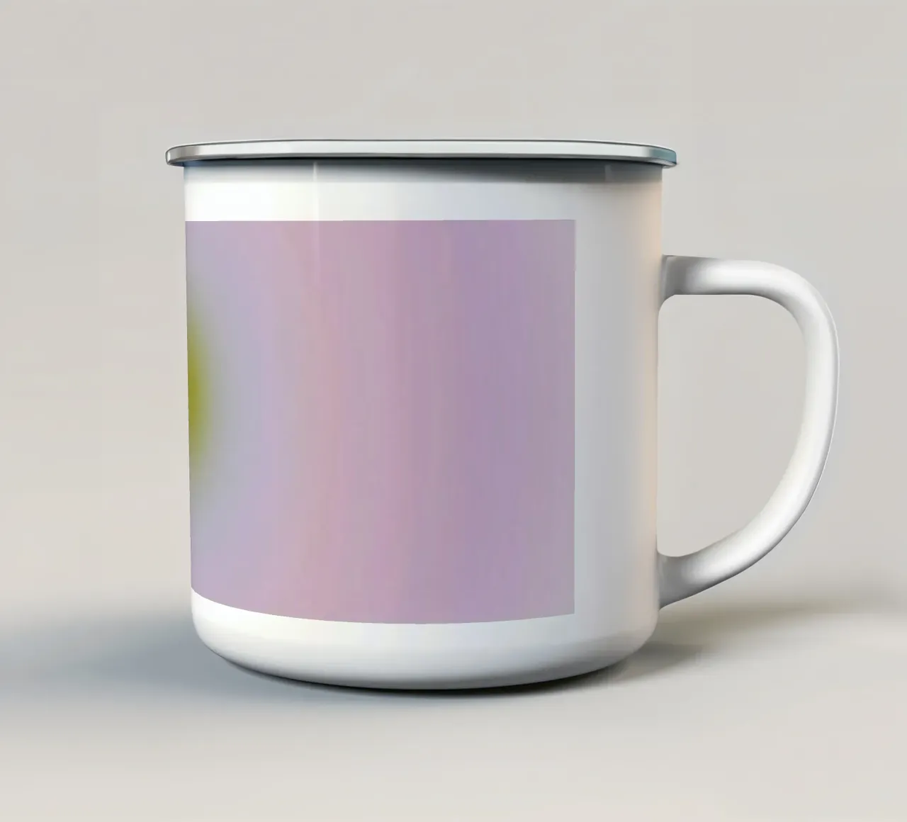 The Music Inside Of You Gradient emaille mok van Galaxy Eyes