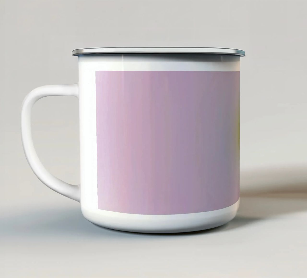 The Music Inside Of You Gradient tazza in smalto da Galaxy Eyes