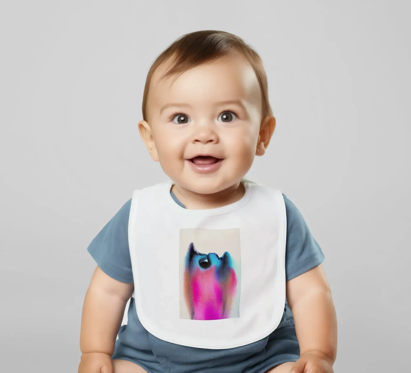Flames baby bib by Studio One