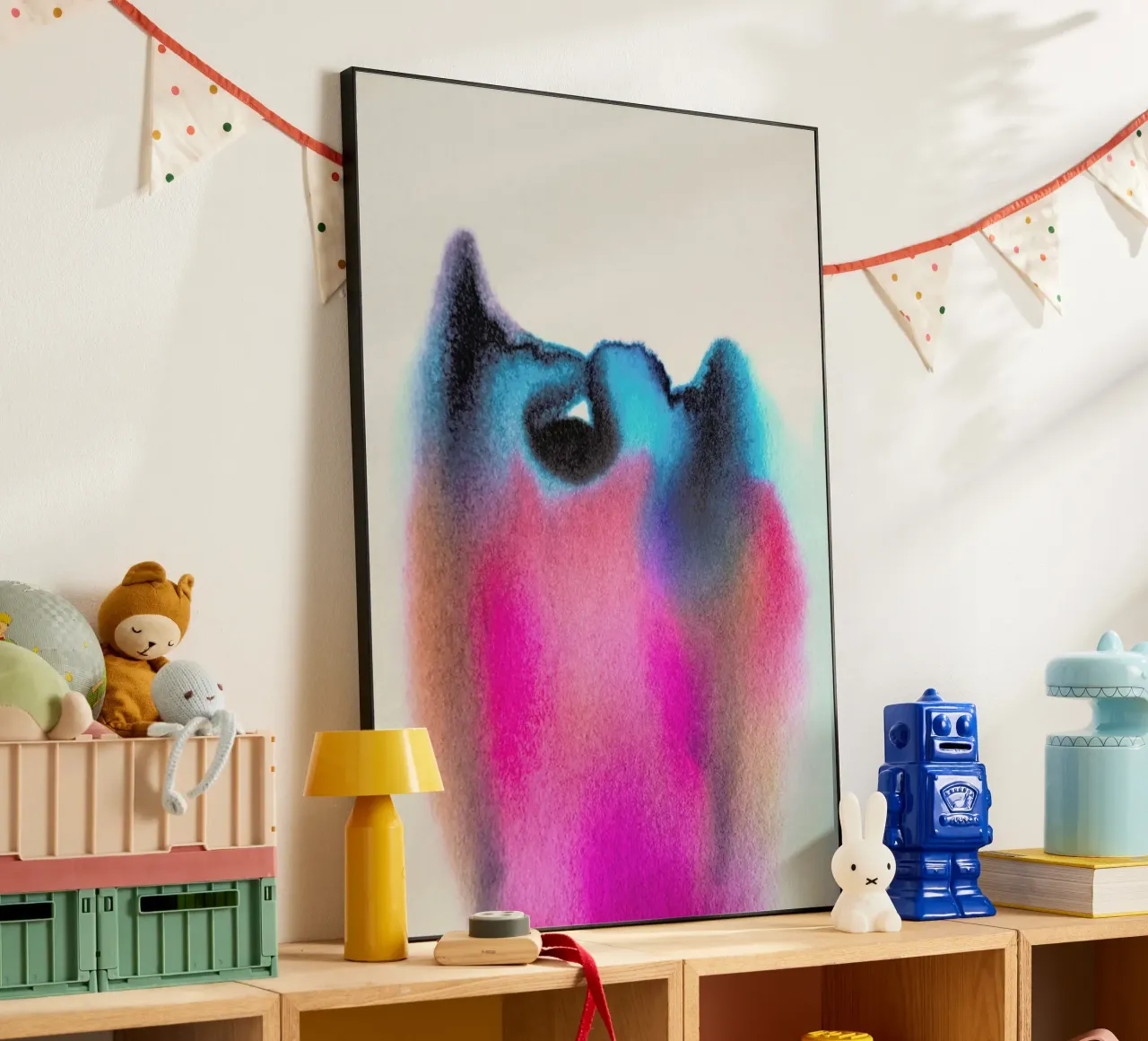 Flames alluminio dibond da Studio One