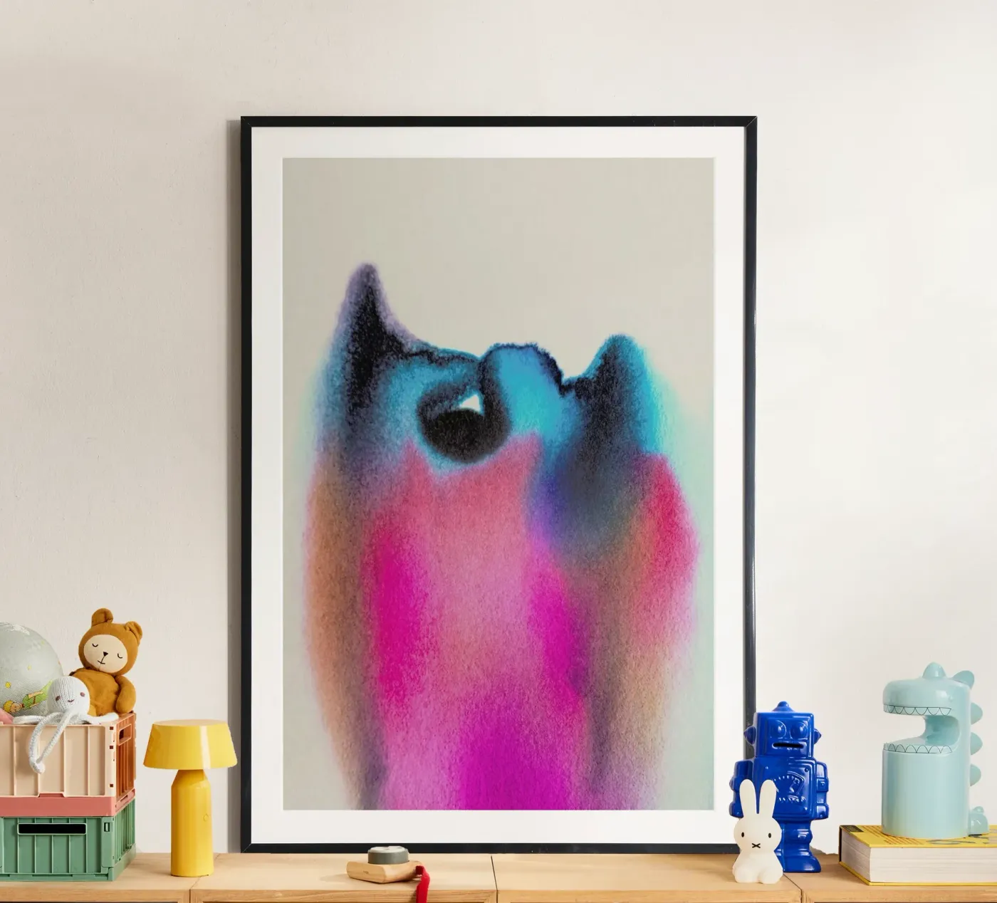 Flames poster van Studio One