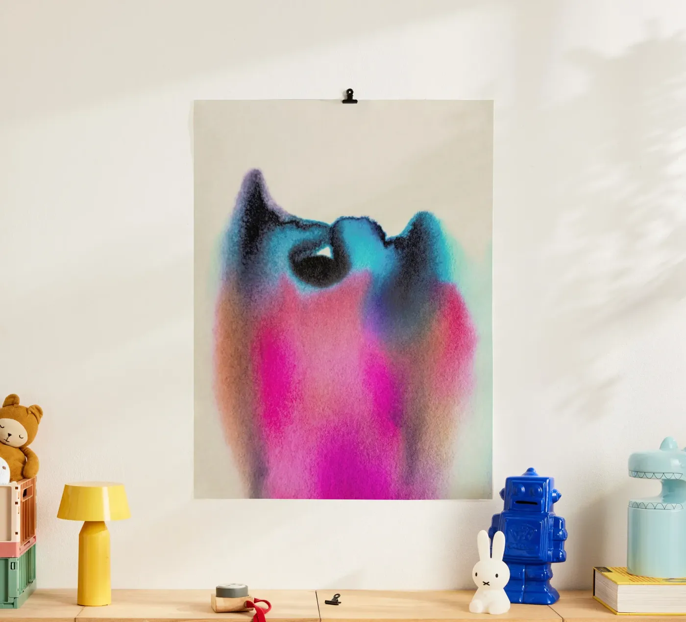 Flames poster van Studio One