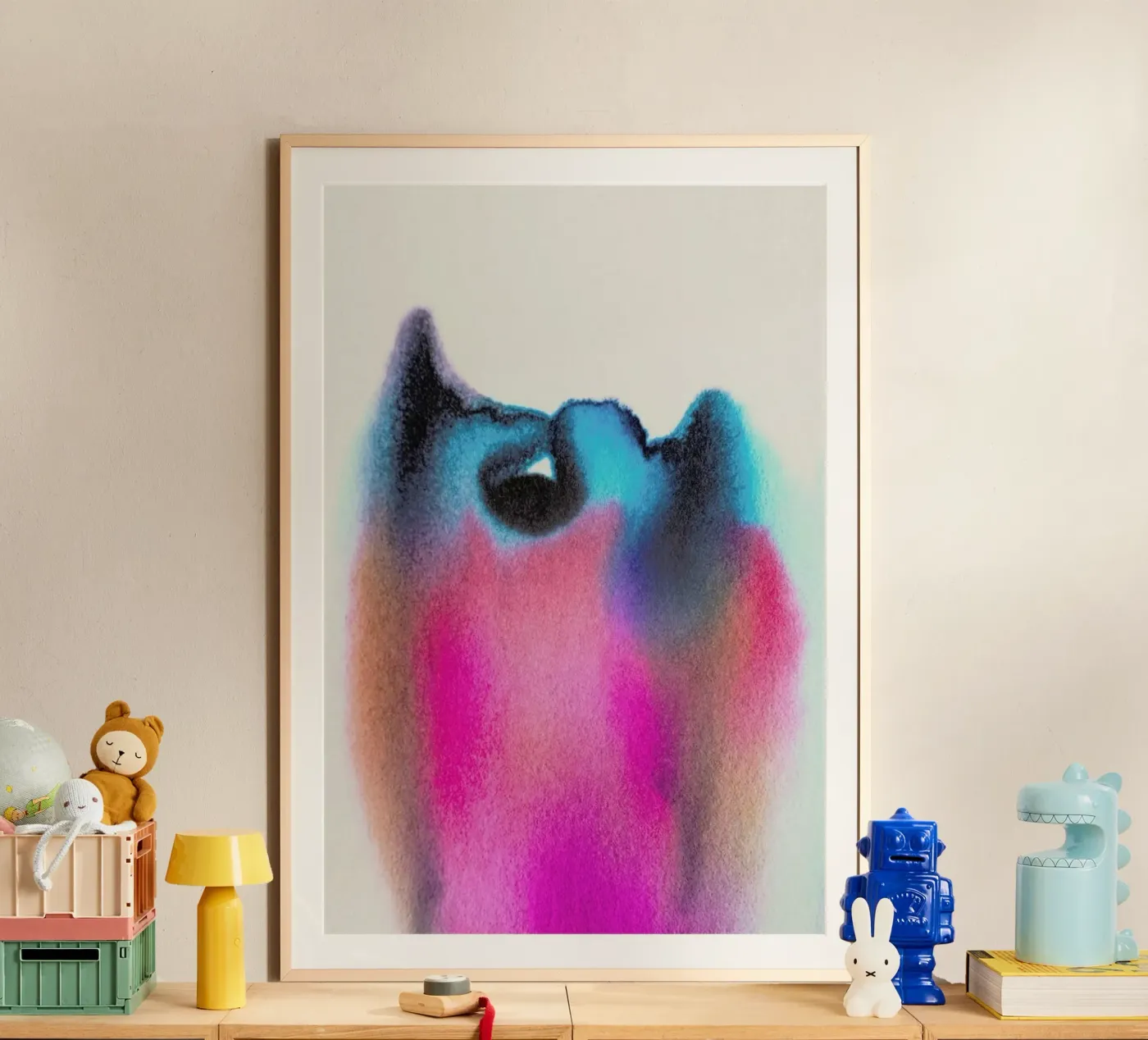 Flames poster van Studio One