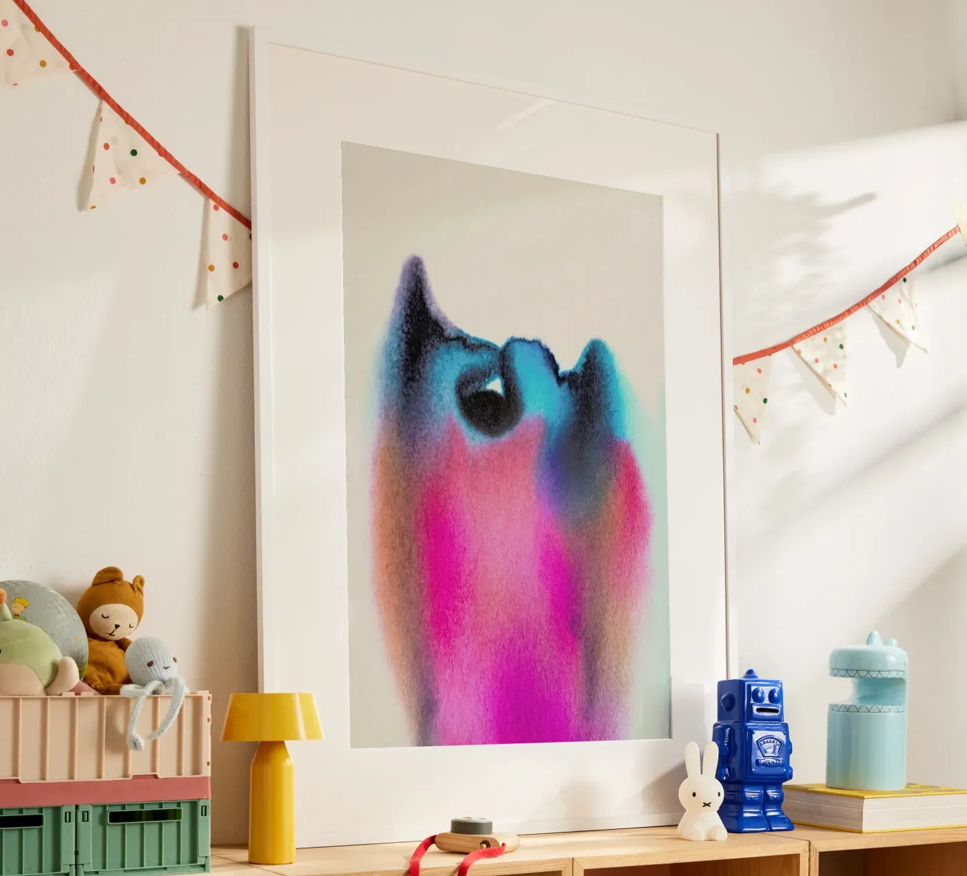 Flames poster van Studio One