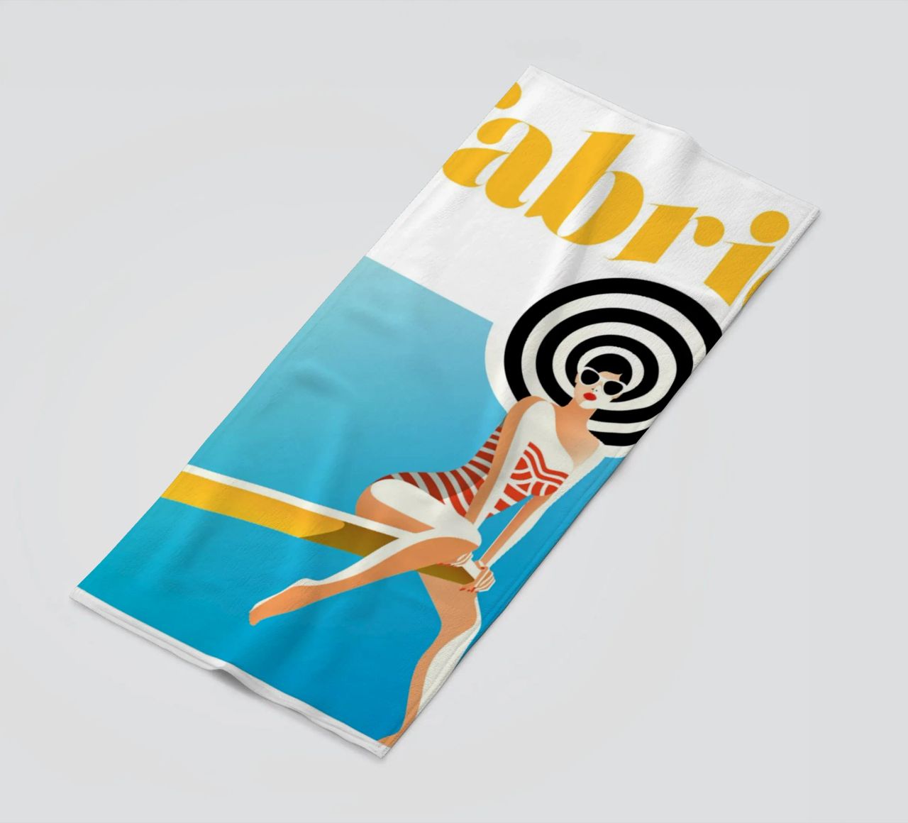 Ilustrazione di tessuti Favre telo mare da ARTVITI