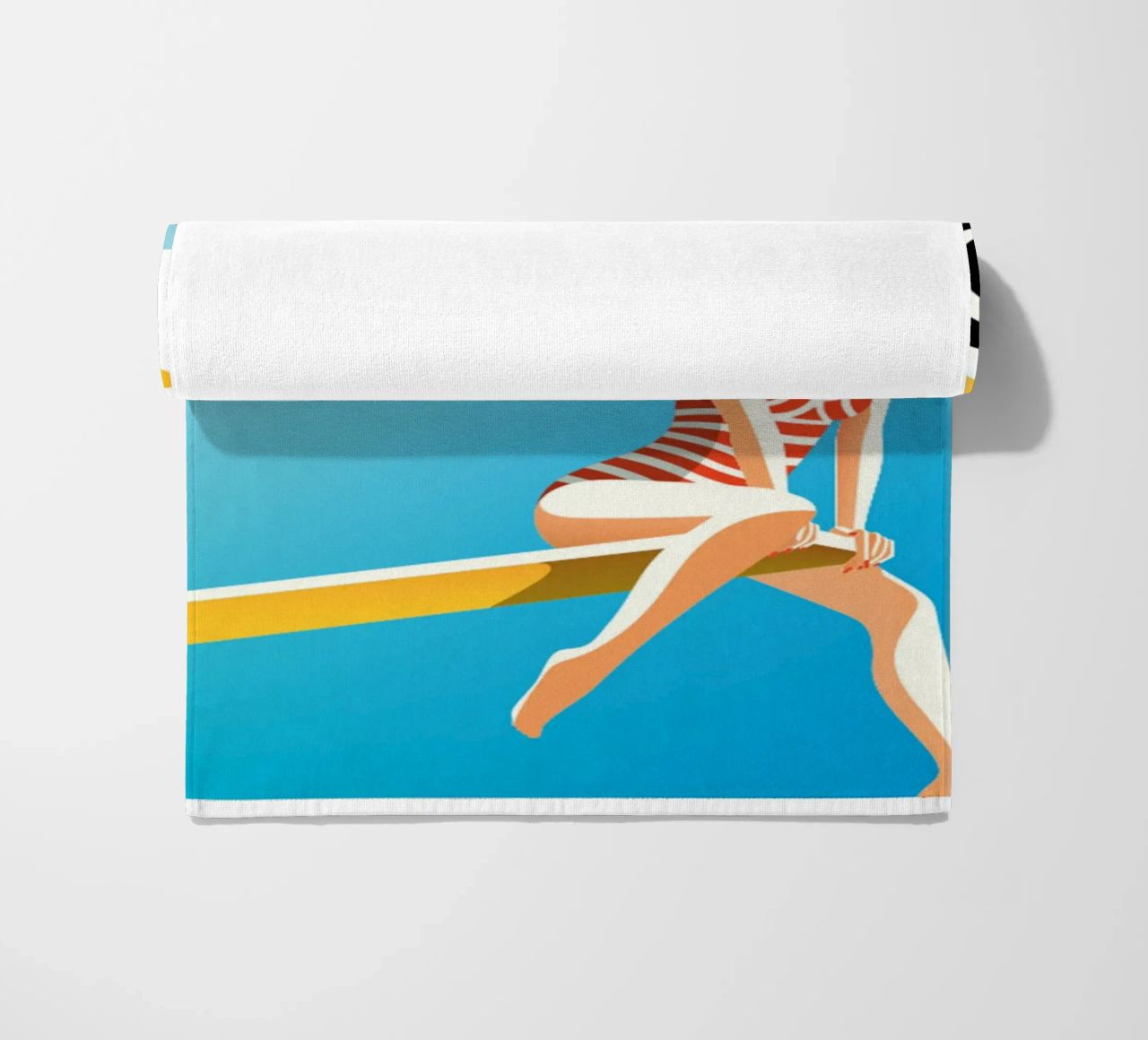 Ilustrazione di tessuti Favre telo mare da ARTVITI