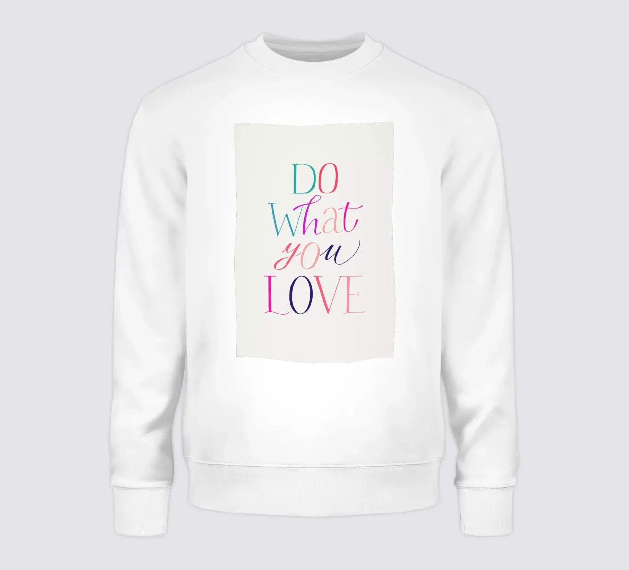Do what you love felpa da Pure