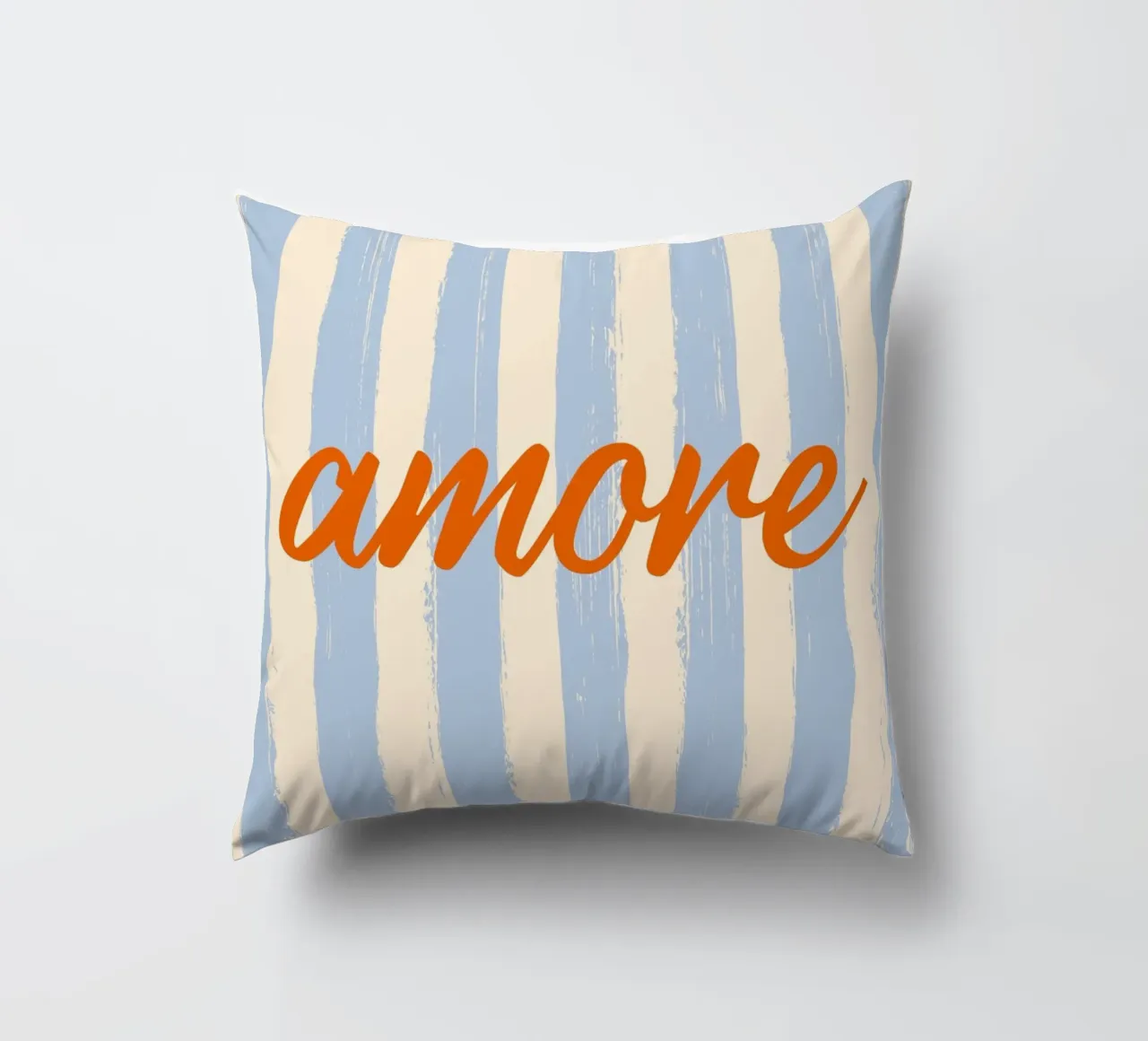 Amore celeste rosso cuscino da pierosvisuals