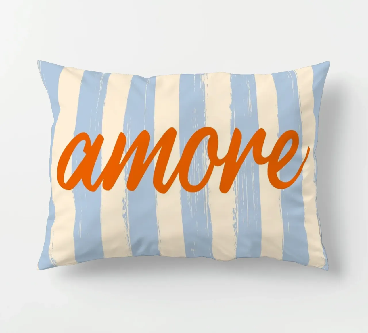 Amore celeste rosso cuscino da pierosvisuals