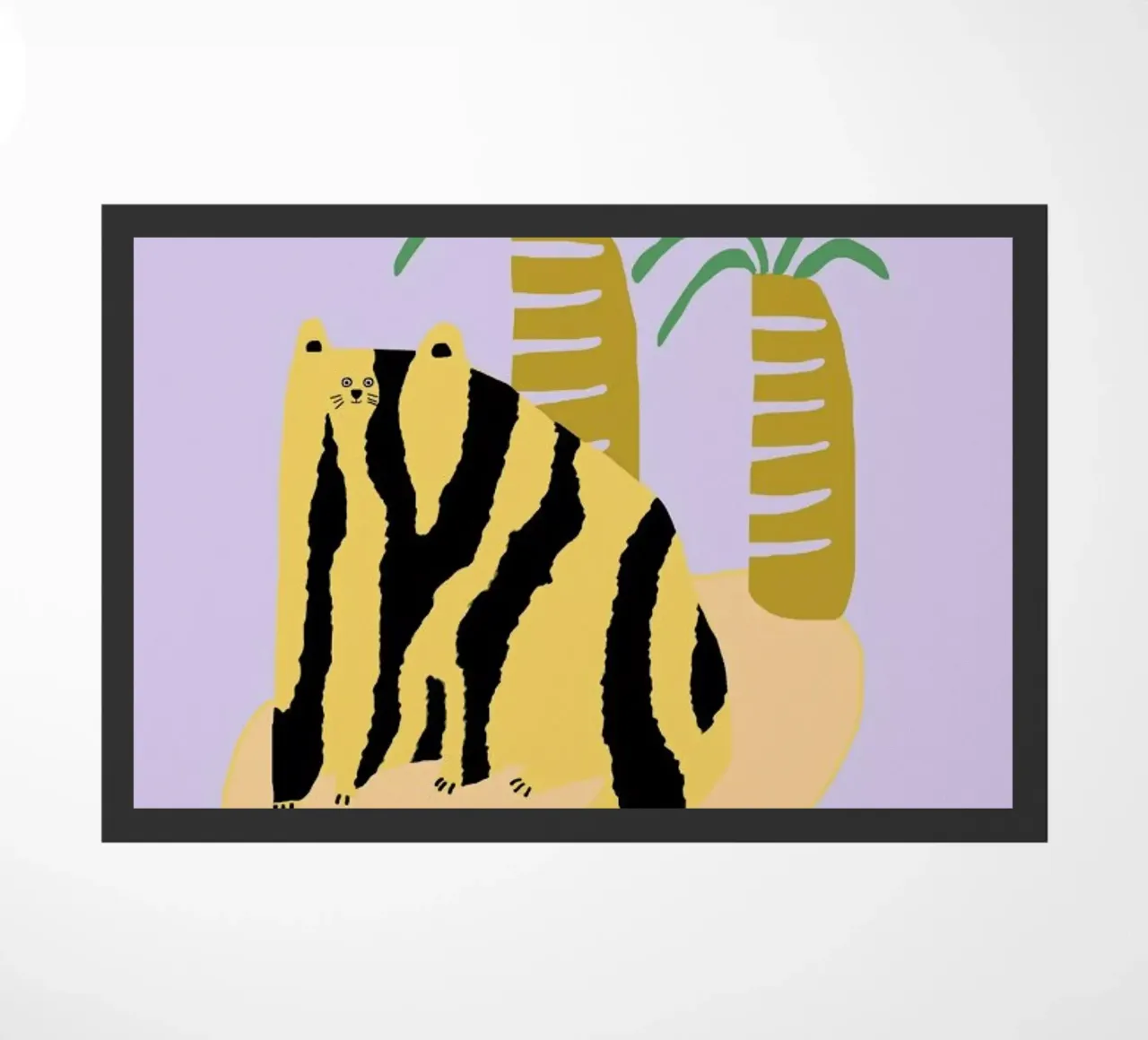 Cat & Palms zerbino da Lora O'Callaghan