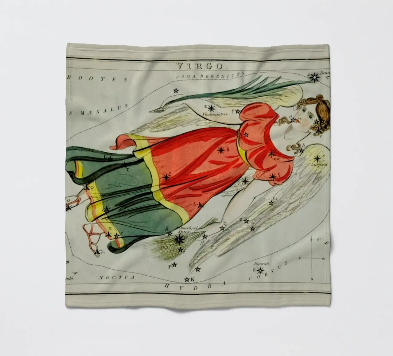 Virgo coperta in pile da Vintage by JUNIQE