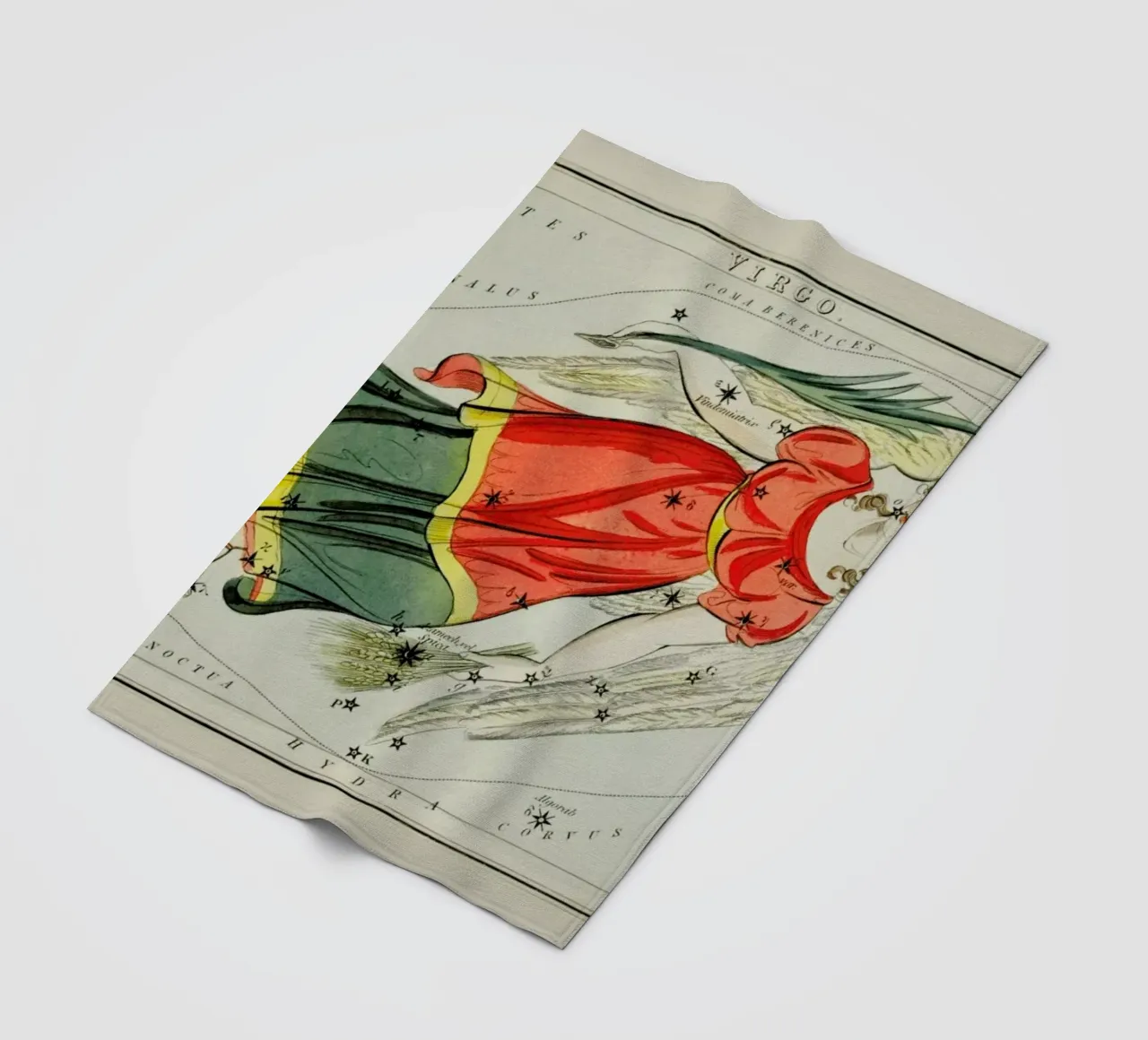 Virgo coperta in pile da Vintage by JUNIQE