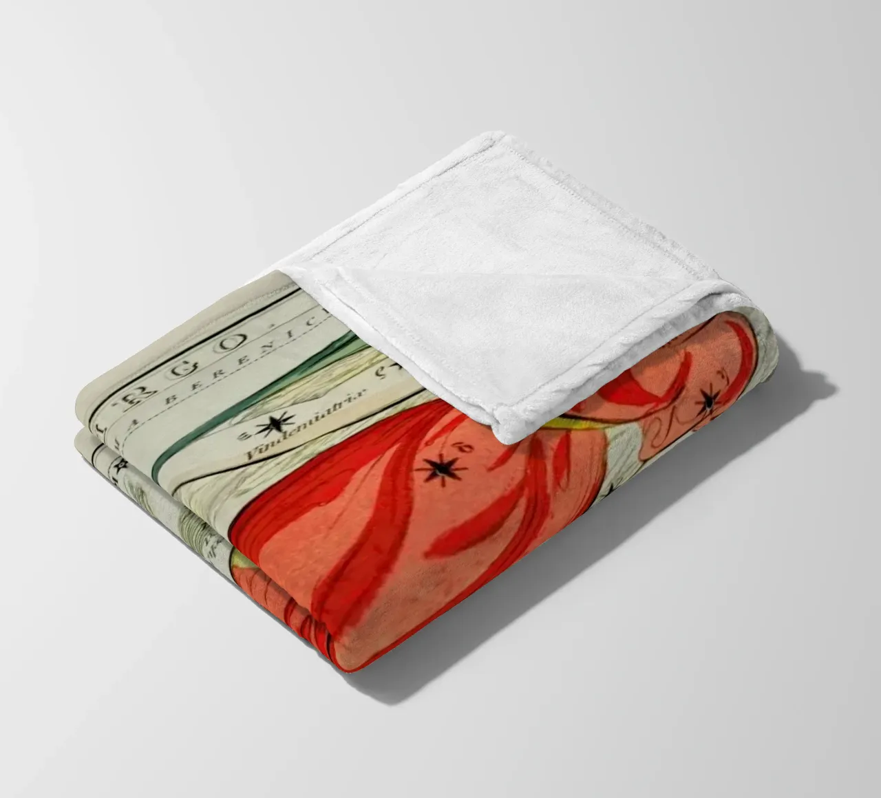 Virgo coperta in pile da Vintage by JUNIQE