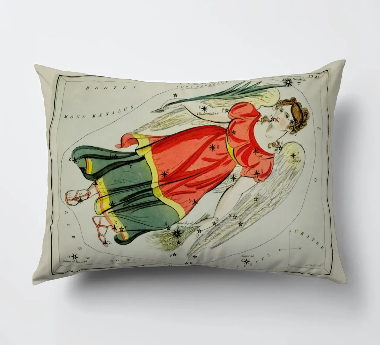 Virgo cuscino da Vintage by JUNIQE