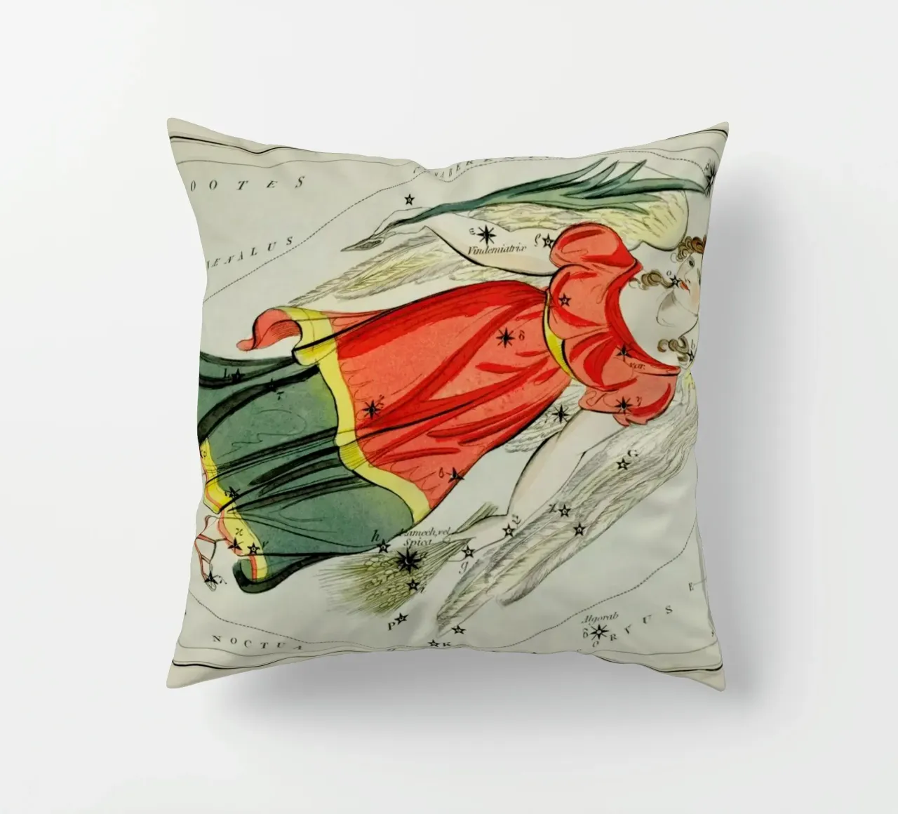 Virgo cuscino da Vintage by JUNIQE