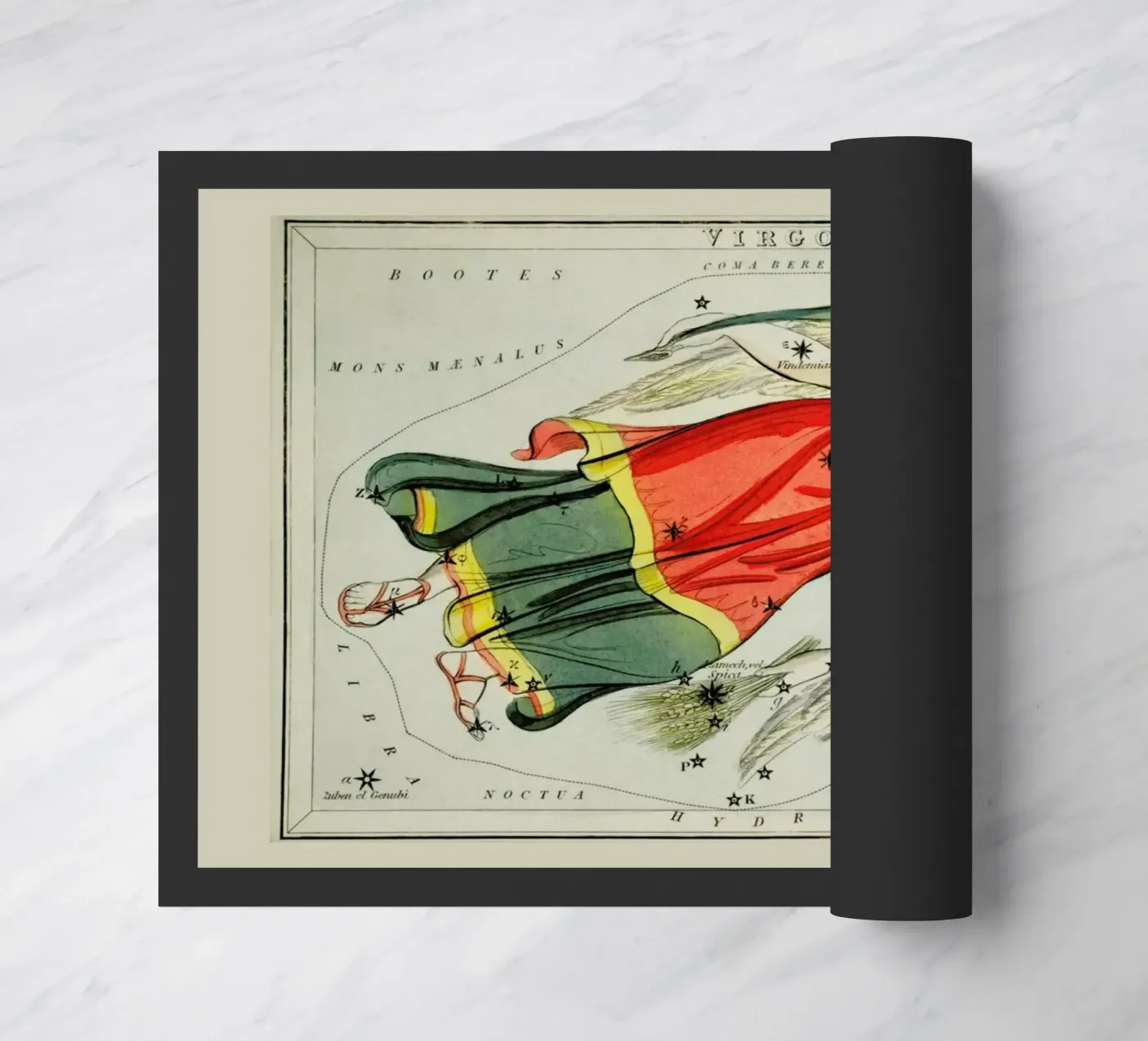 Virgo paillasson de Vintage by JUNIQE